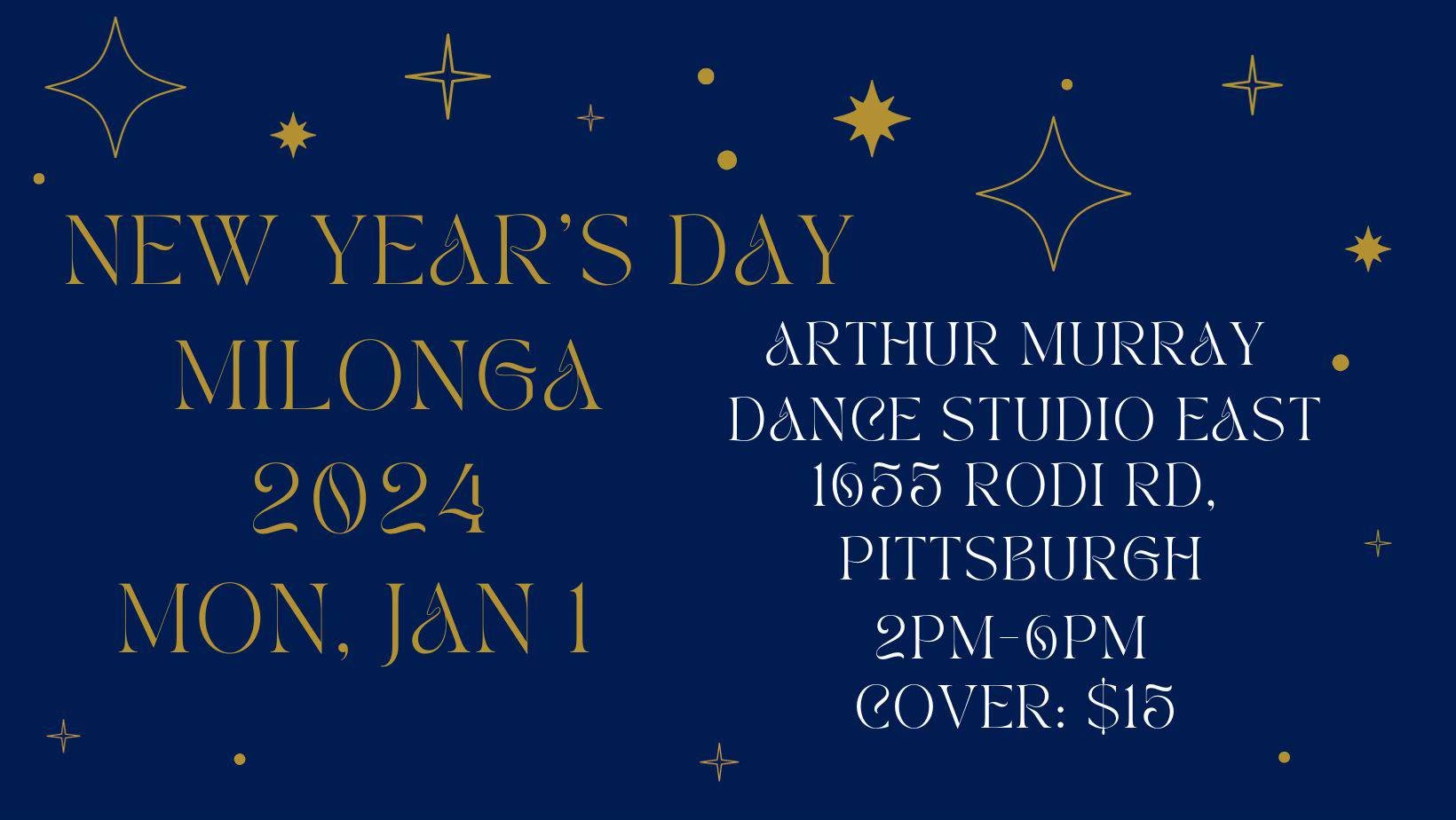 2024 New Year's Day Milonga