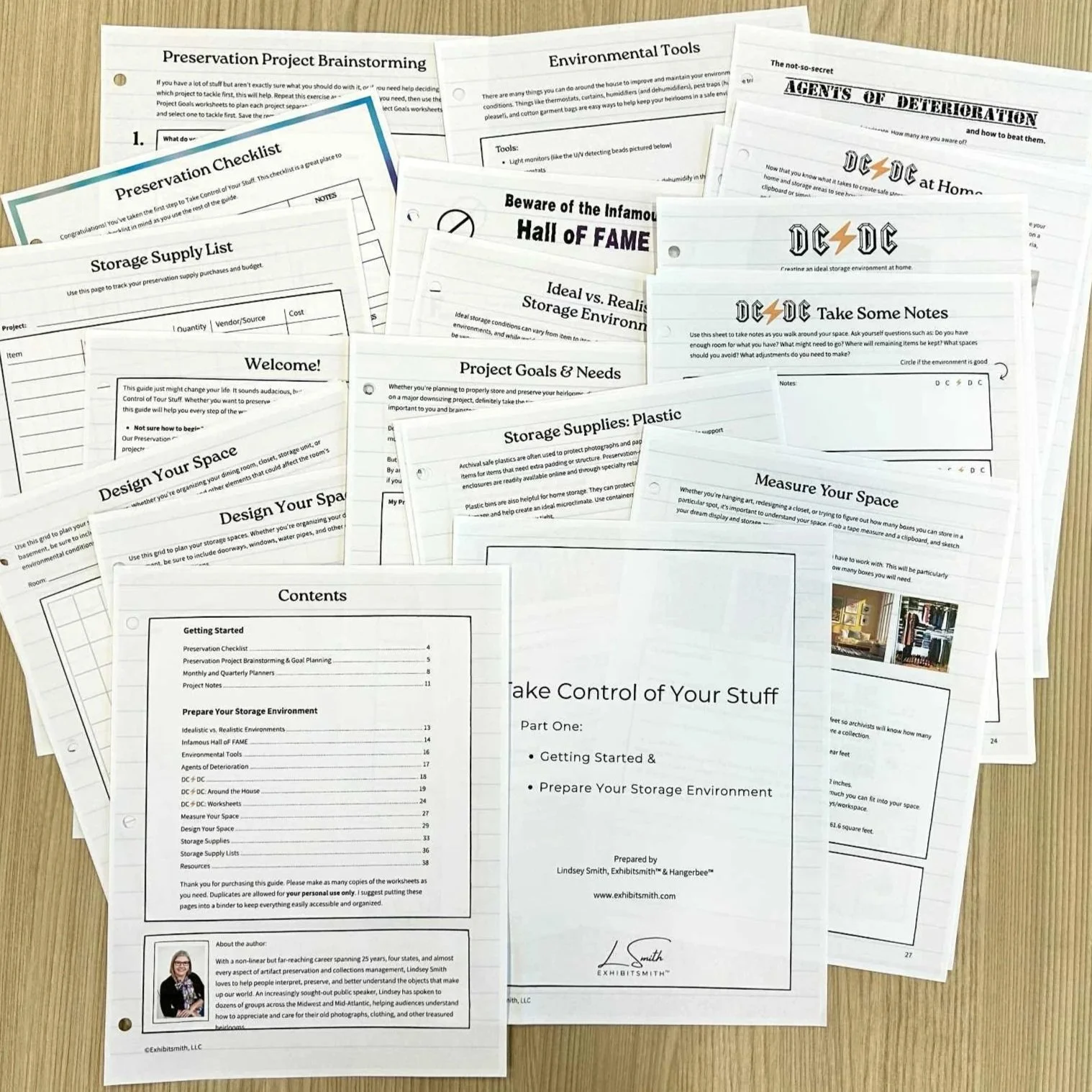 Print outs of Take Control Guide Part One Downloadable