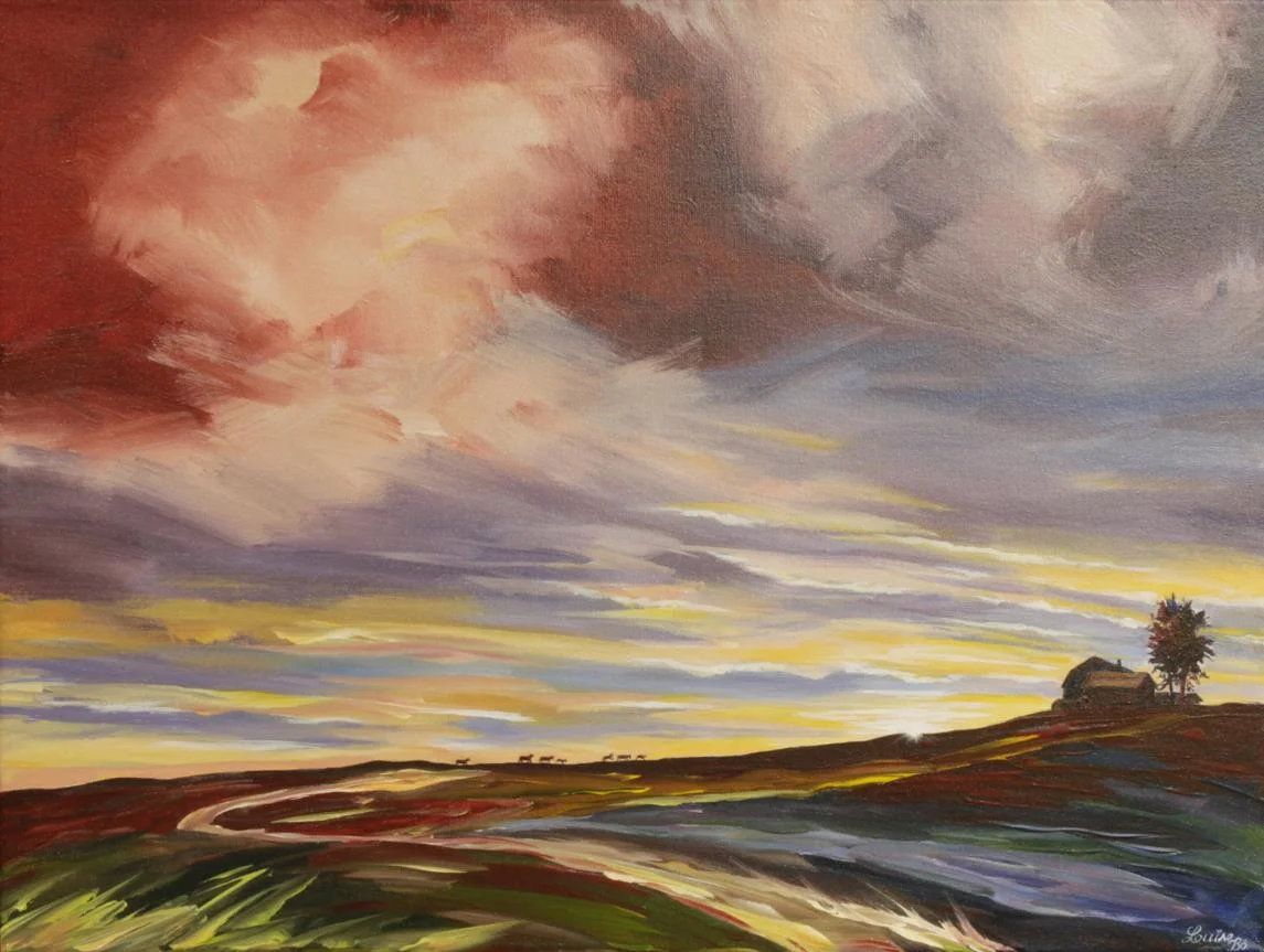 PÈLERINAGE (vendue) 18’’ x 24’’