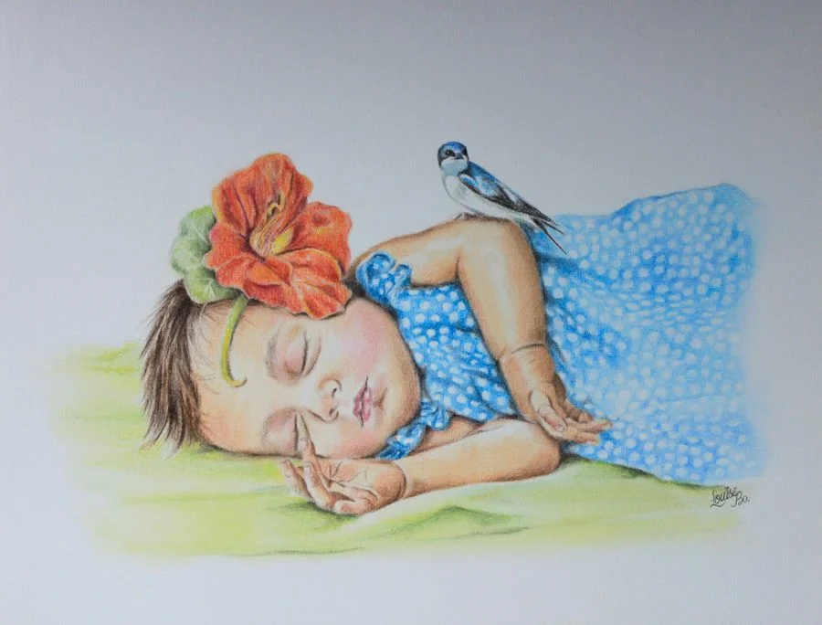 Flora (pastel sec)