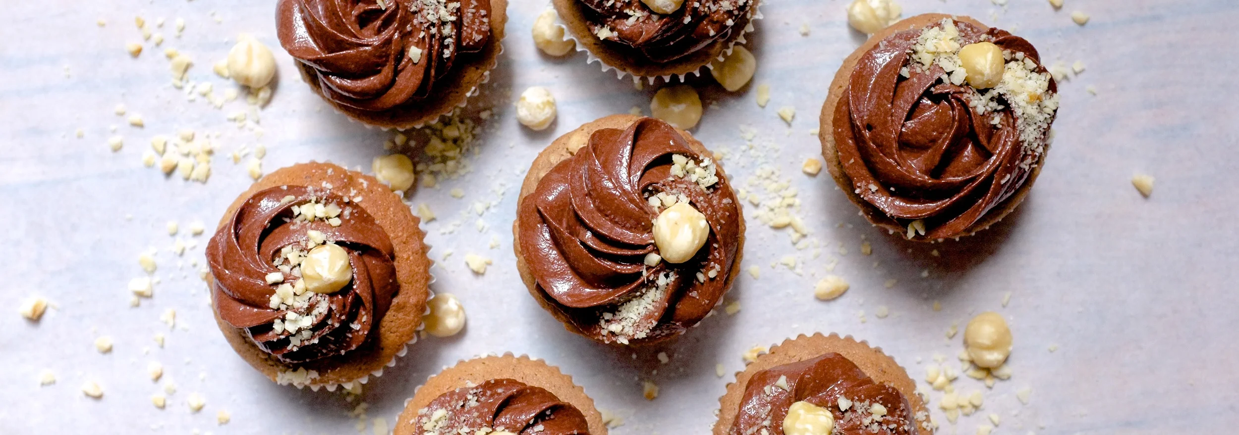Baileys & Chocolate Hazelnut Cupcakes