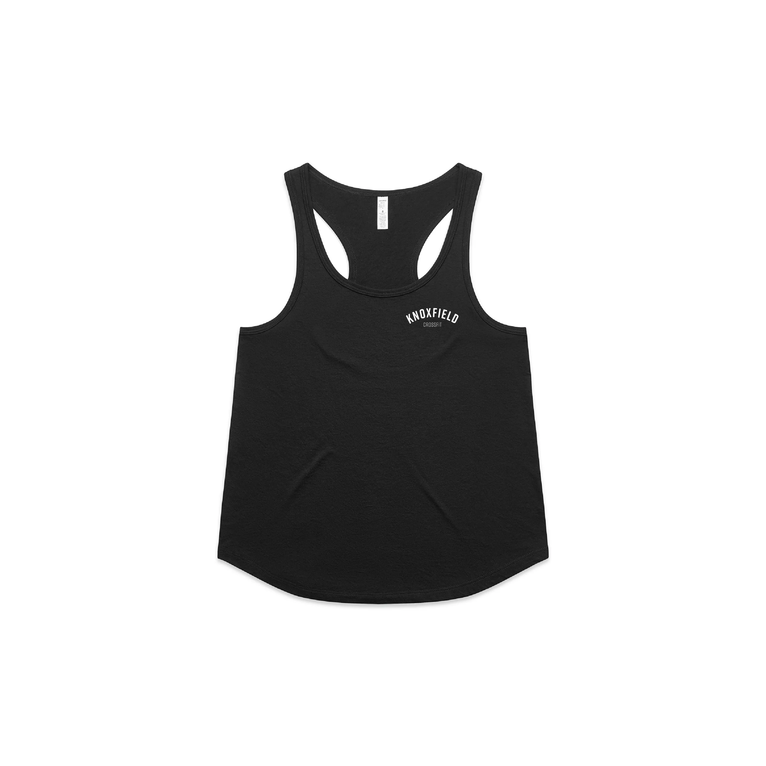 Crossfit Knoxfield_CFKNOXFIELD-Wos Maple Active Blend Racerback_Black-FRONT.jpg