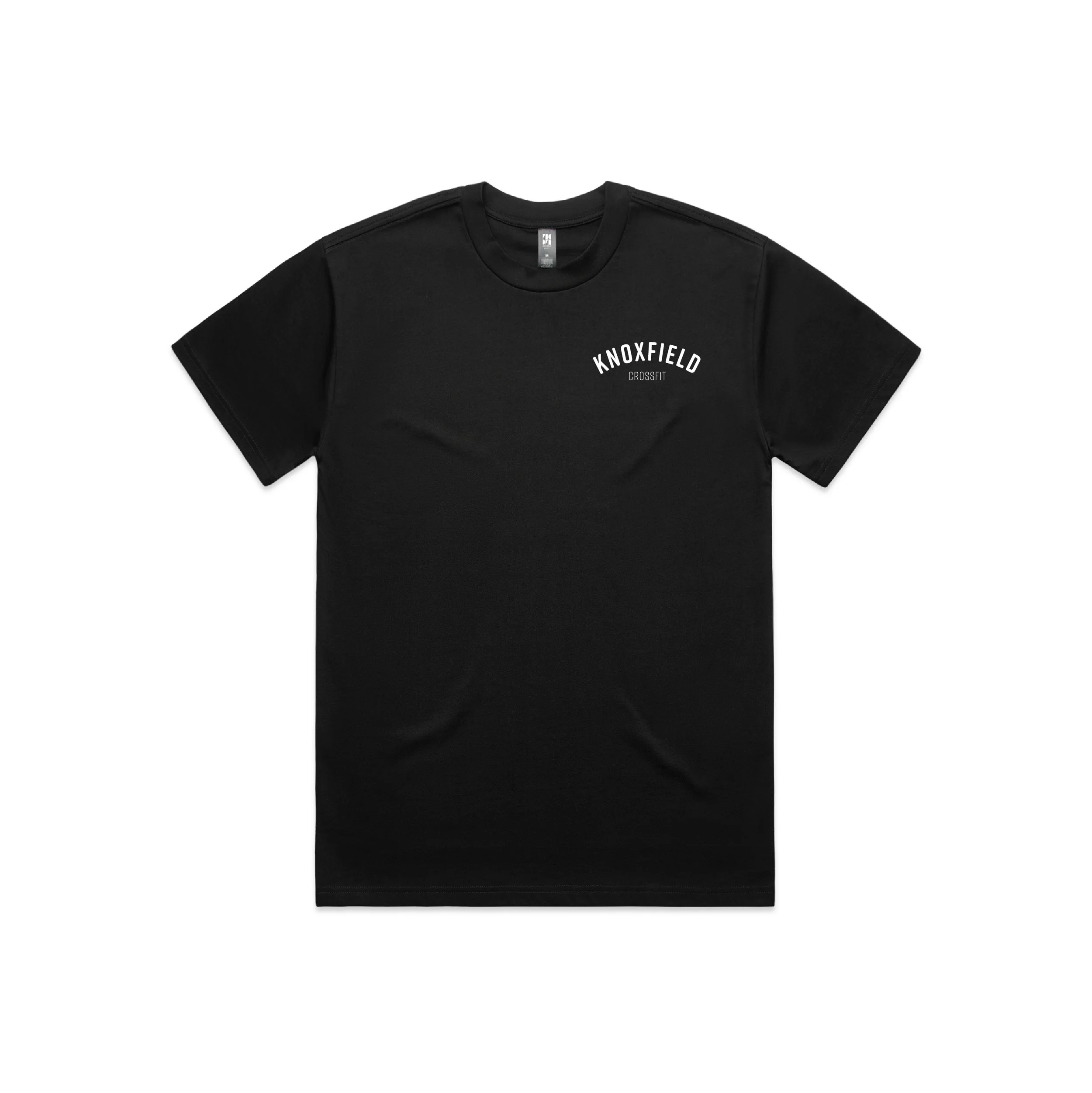 Crossfit Knoxfield_SOCIAL CLUB-WHITE-Heavy Tee_Black-FRONT.jpg