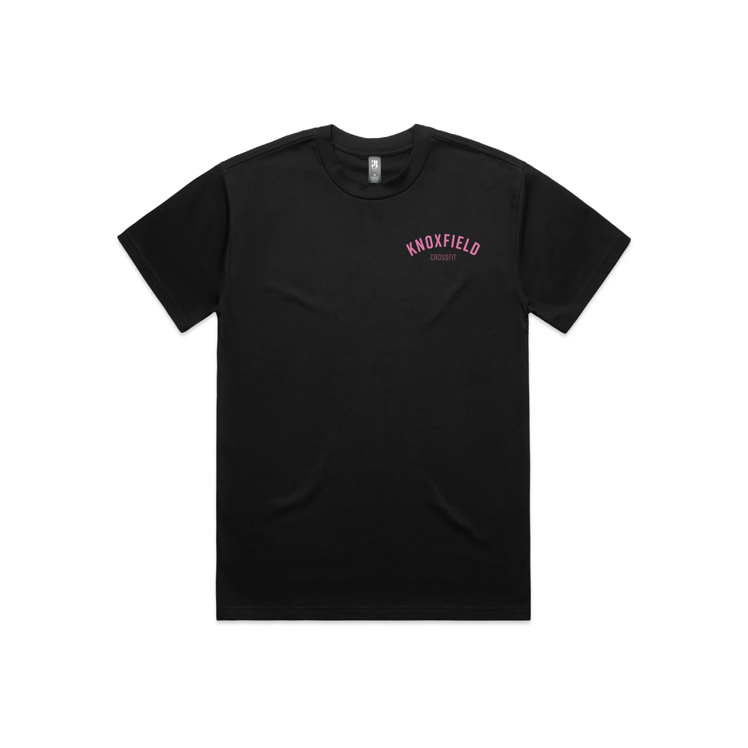 Crossfit Knoxfield_SOCIAL CLUB-PINK-Heavy Tee_Black-FRONT.jpg