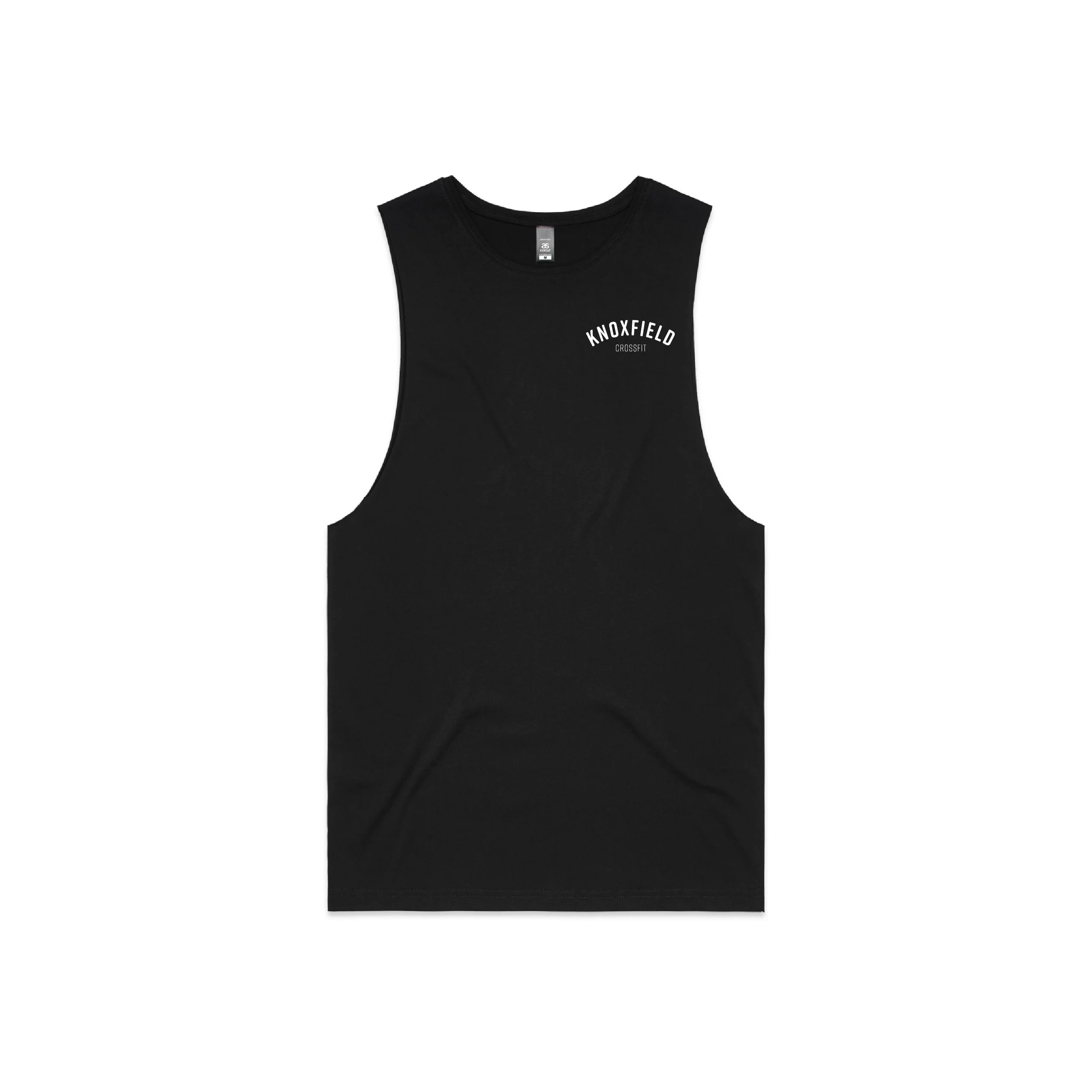 Crossfit Knoxfield_SOCIAL CLUB-Barnard Tank_Black-FRONT.jpg