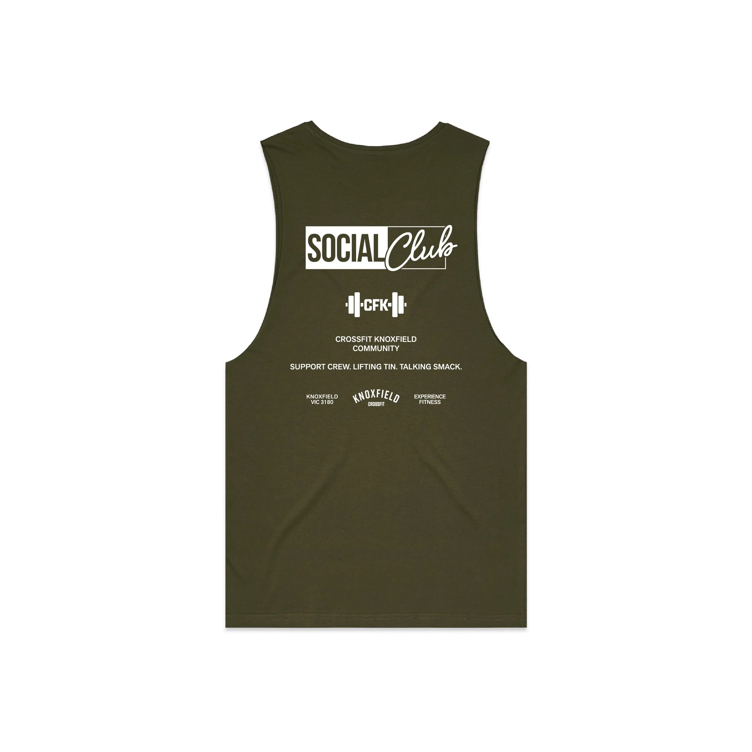 Crossfit Knoxfield_SOCIAL CLUB-Barnard Tank_Army-BACK.jpg