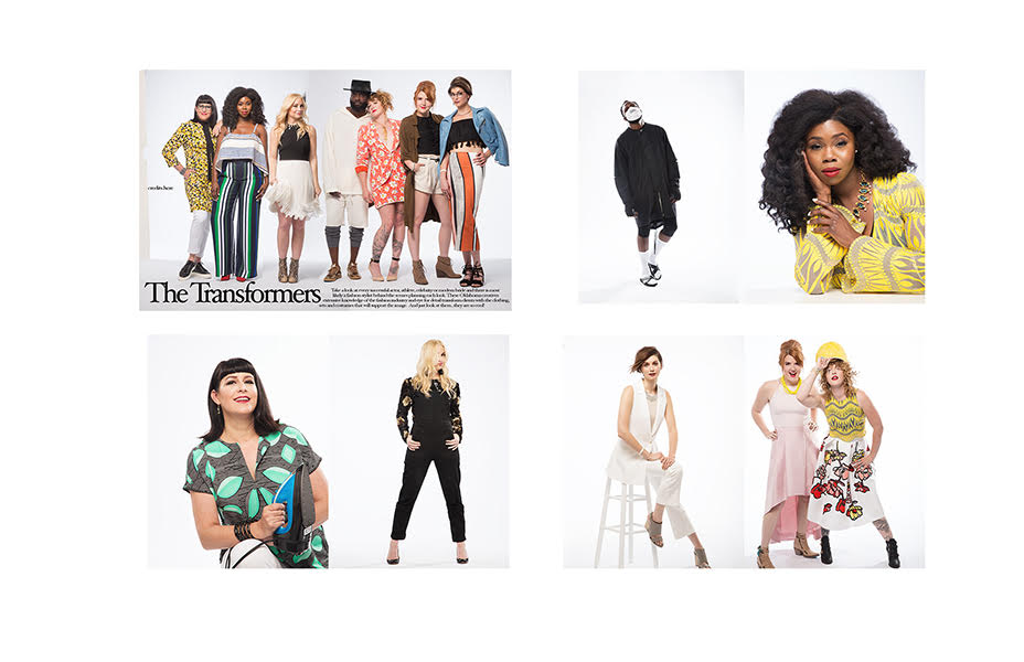 You might recognize the pants from Splurge magazine, June 2016 issue. Honored to be featured with some of Oklahoma's elite wardrobe and fashion stylists. Read the full article here . 
