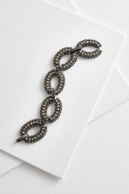 Versona pave oval link bracelet