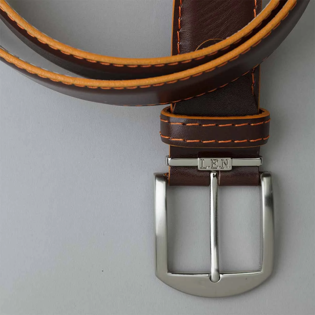 Italian-Calf-40mm-Chocolate-with-Orange-Edge-&-Stitching-II.jpg