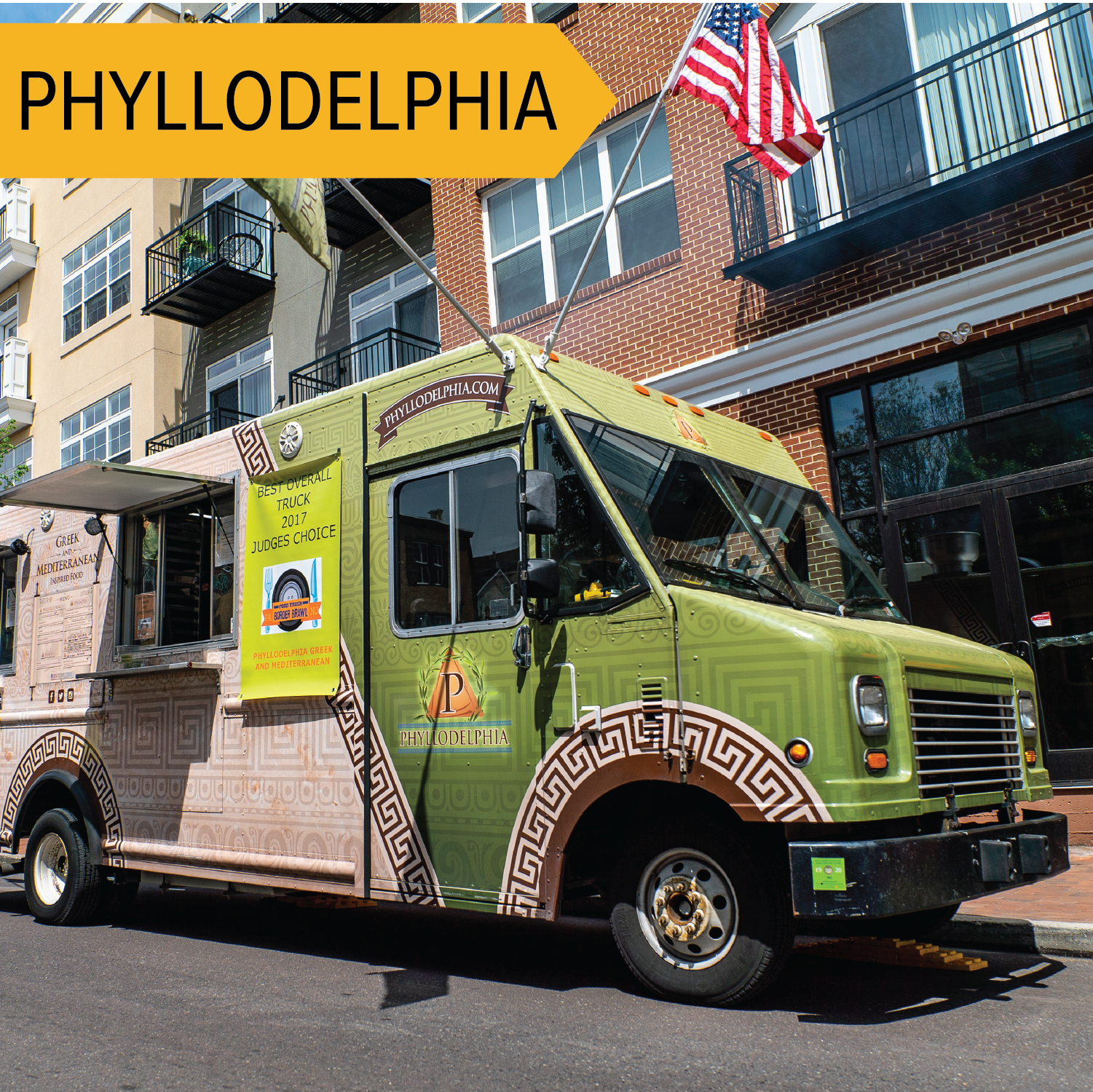 Phyllodelphia Featuring foods like filled phyllo dough triangles, and a lamb chop lollipop!