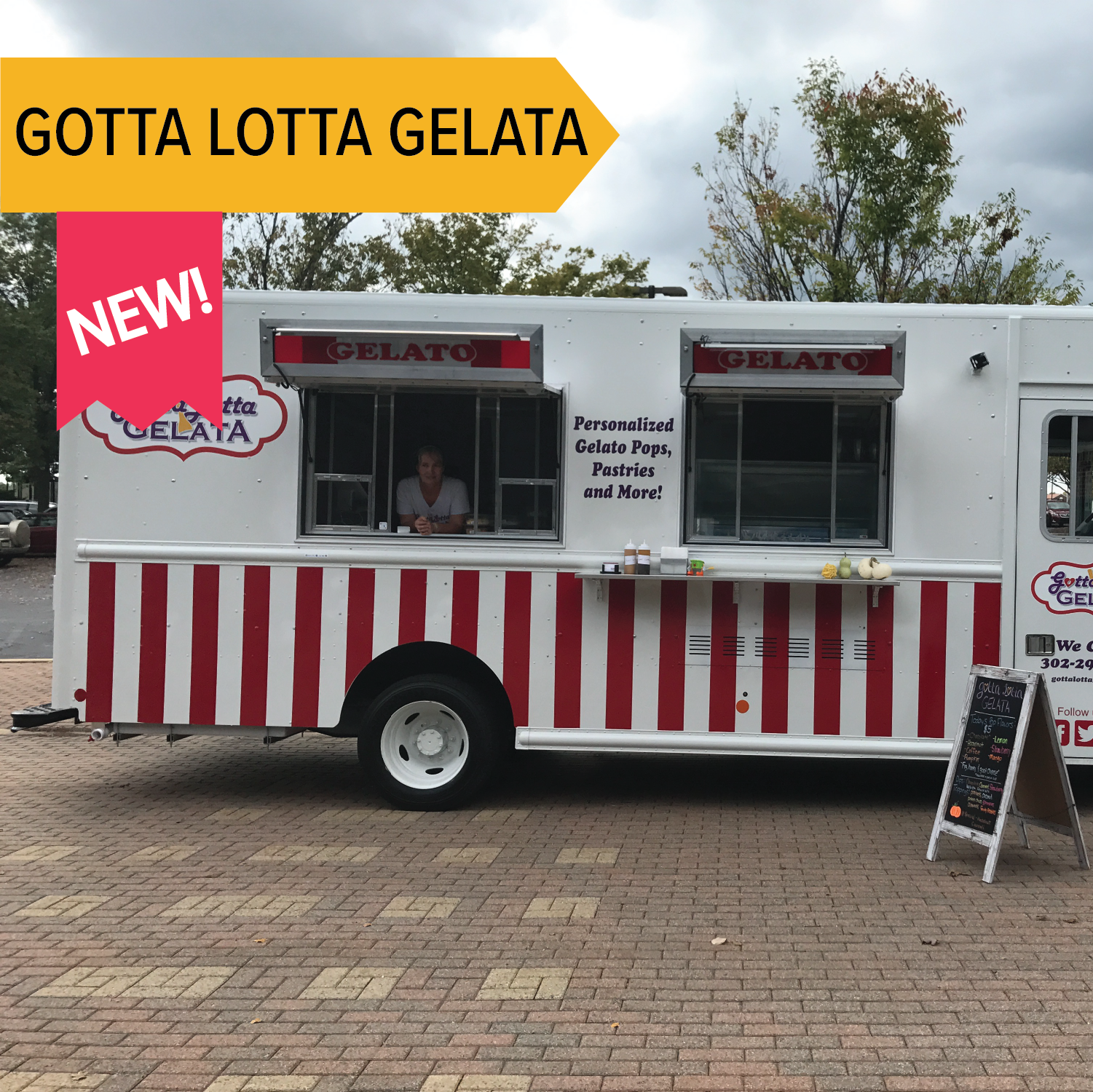 Gotta Lotta Gelata Gelato pops, pastries, and more! Enjoy a little taste of Italy in Phoenixville!