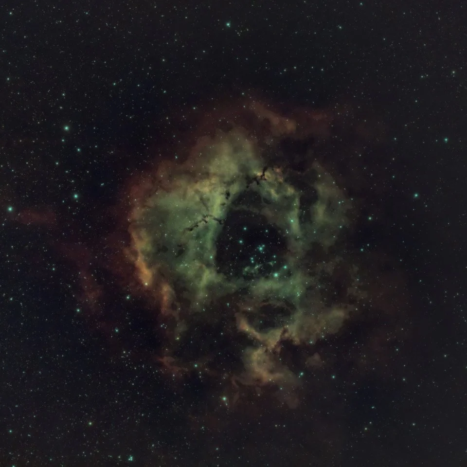 Rosette Nebula (Dual Band Filter)