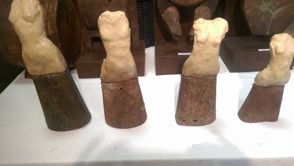 Skirted Torsos in Terracotta