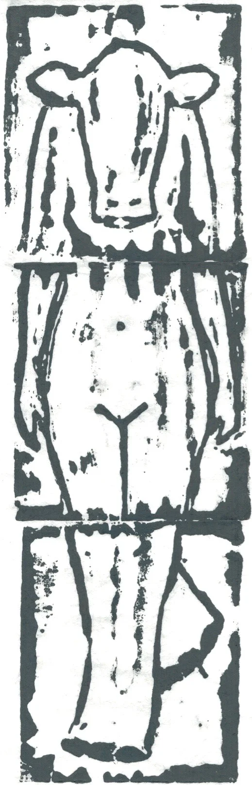 Woman With a Discombobulated Body III