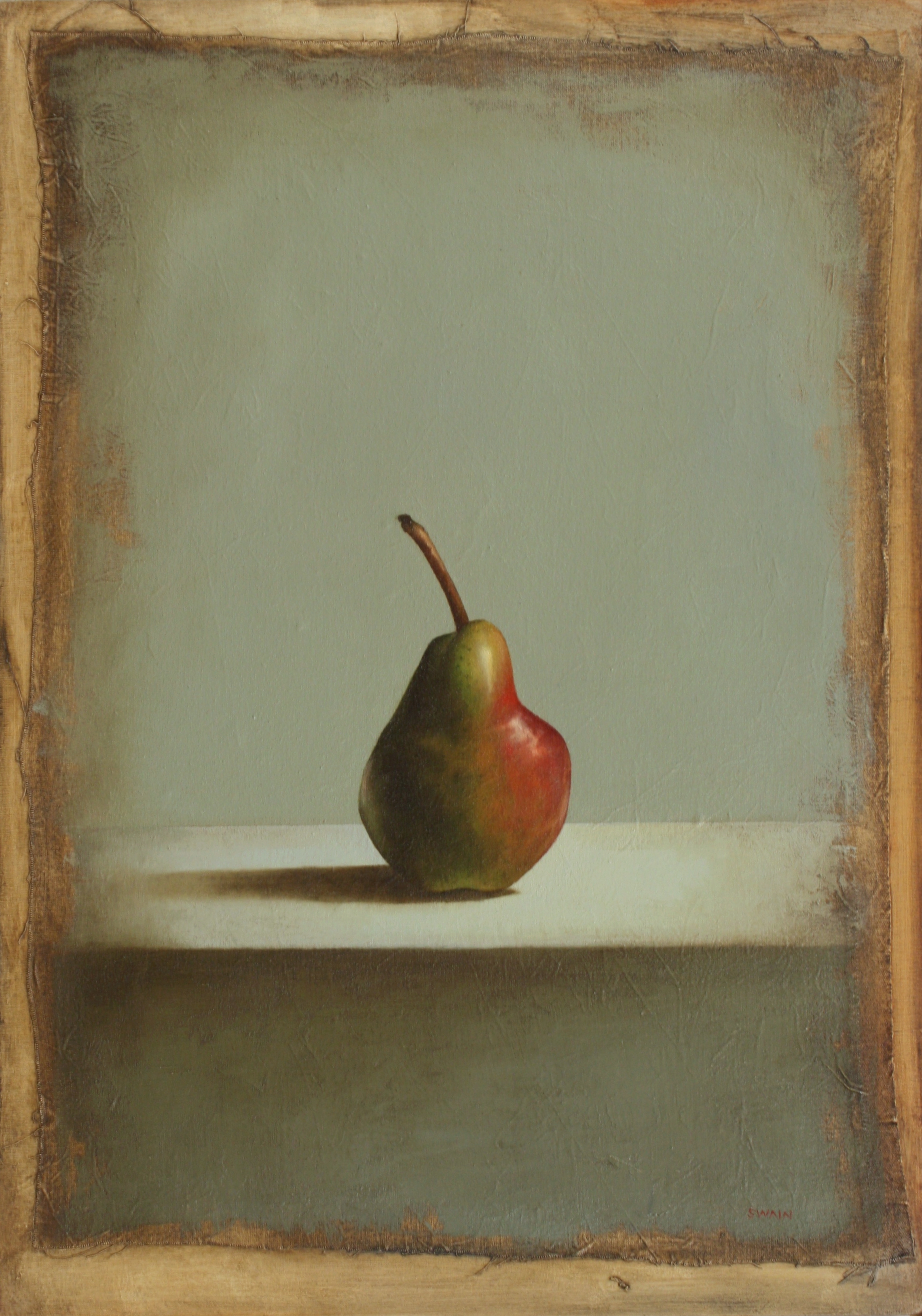 Red and Green Pear