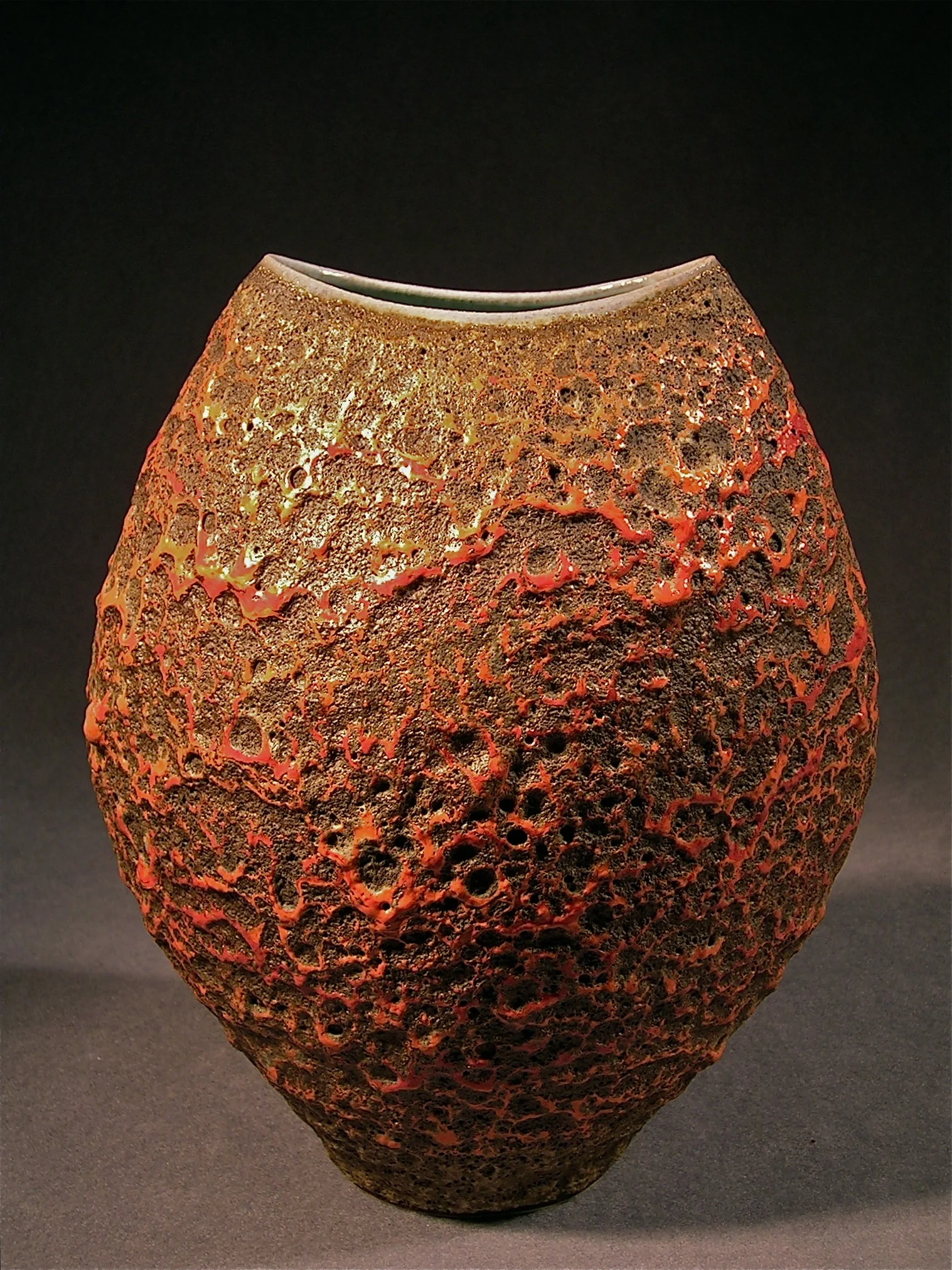  Lava w/ Iron &amp; red Stain 