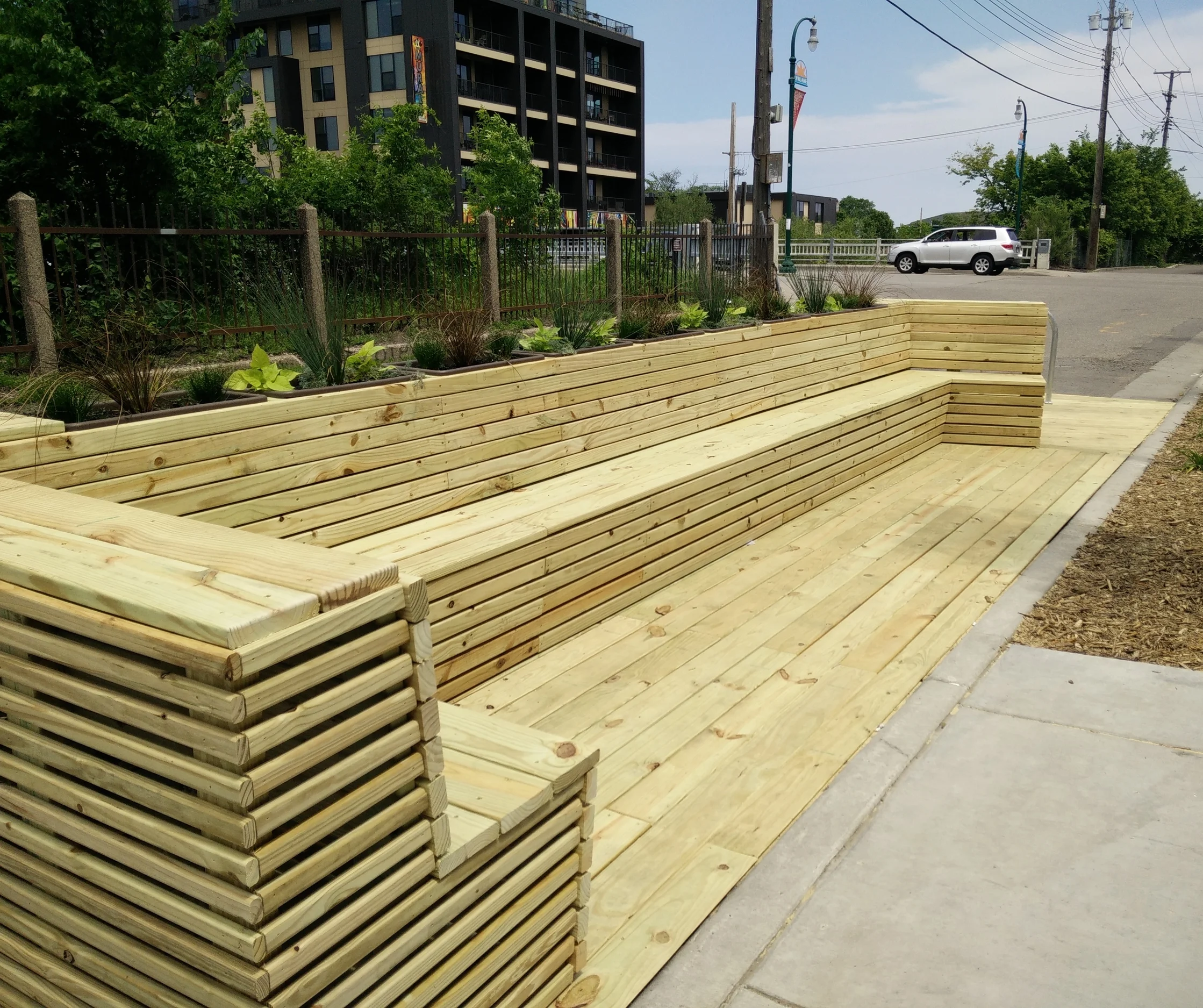 Public Parklet - May 2015