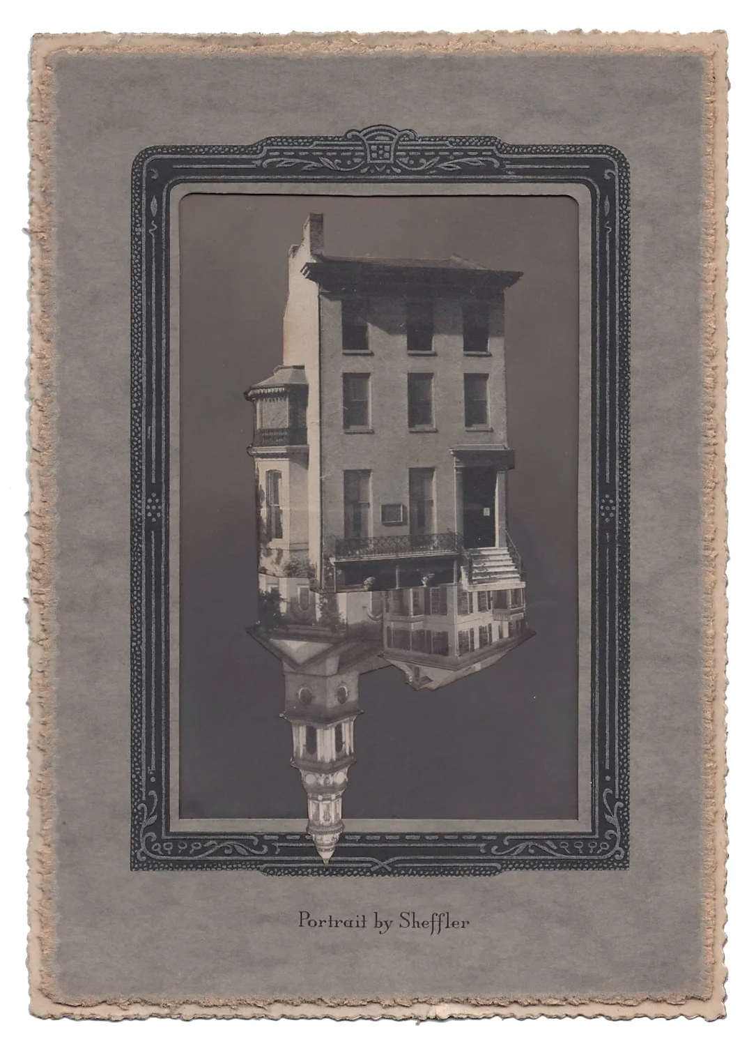 Wife, 2016, Found Photographs & Collage, 9 x 6 1/4 inches