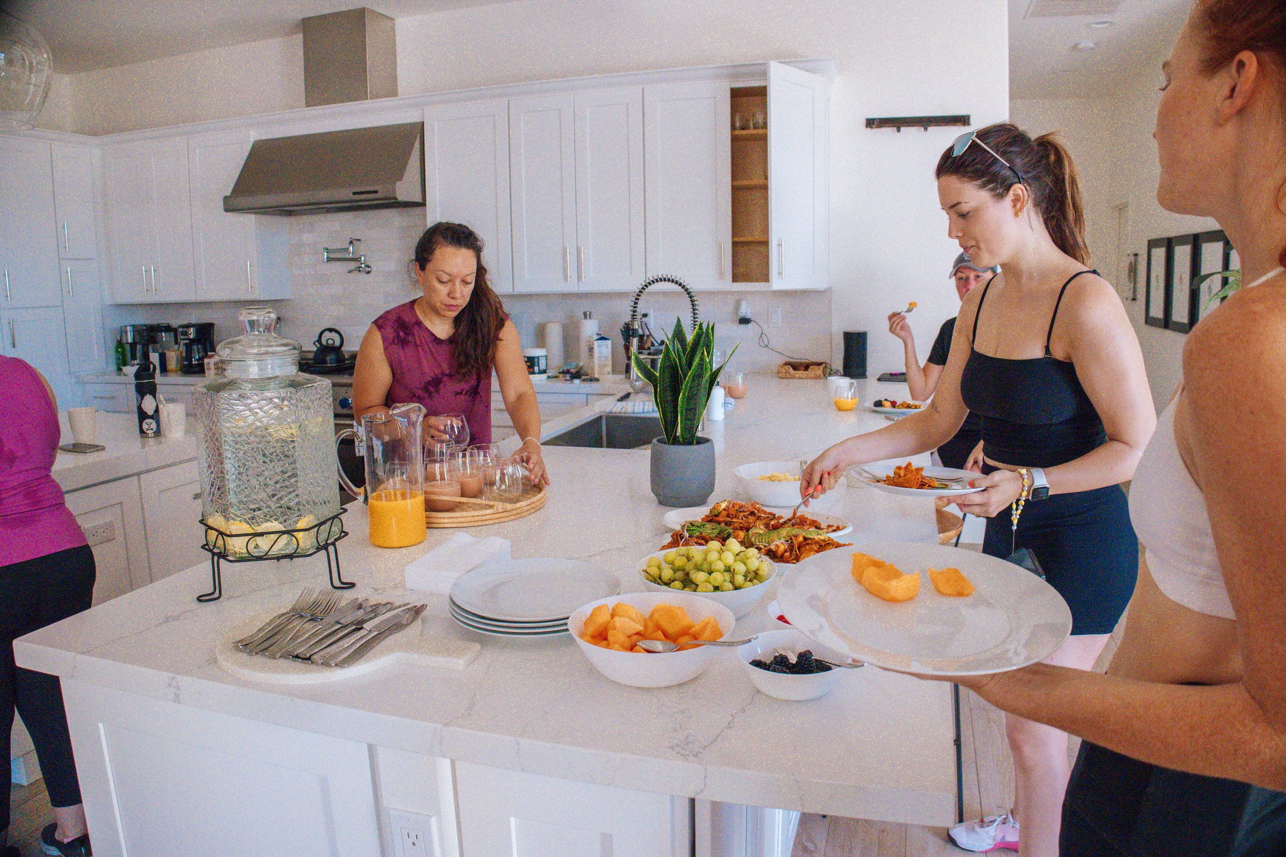 Breakfast tastes good after the workout!  (Copy)