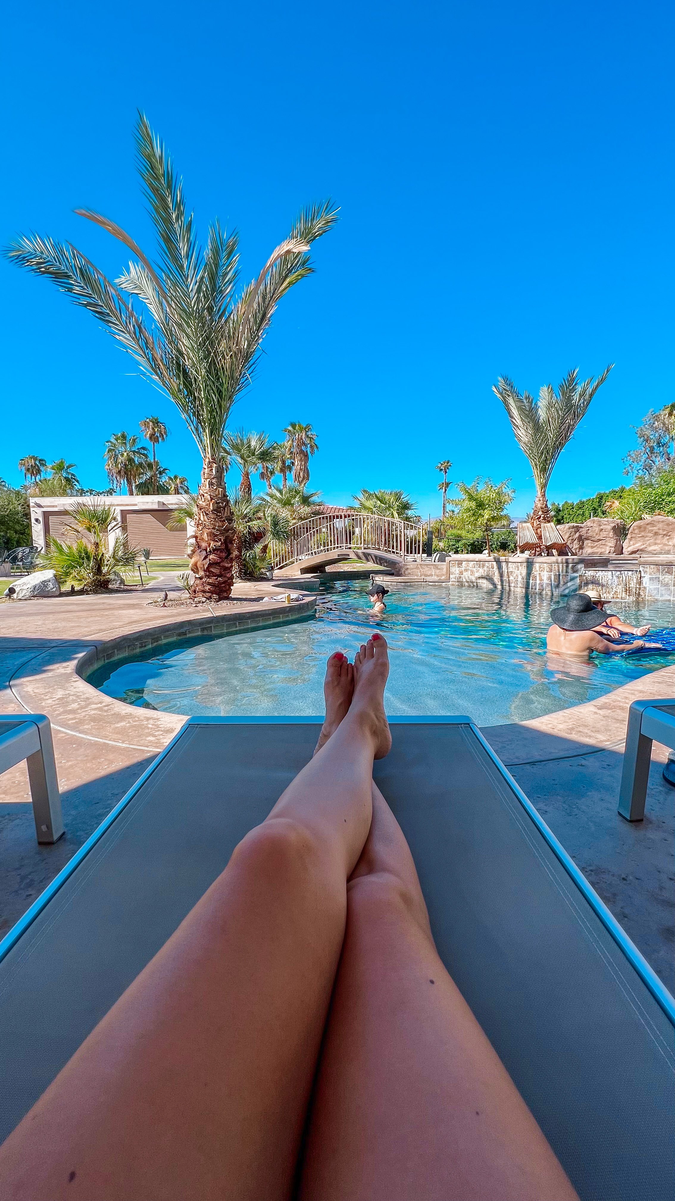 Afternoon=relax by the pool (Copy)