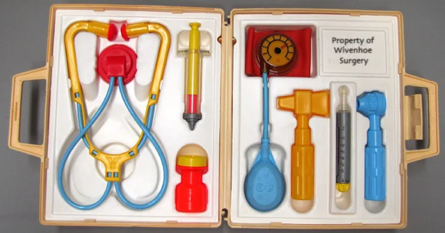 The new hi-tech kit wot Wivenhoe's Doctors will be using