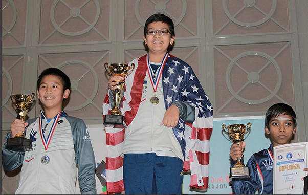 Nikhil Kumar Wins U12 World Cadets Championship in Batumi!