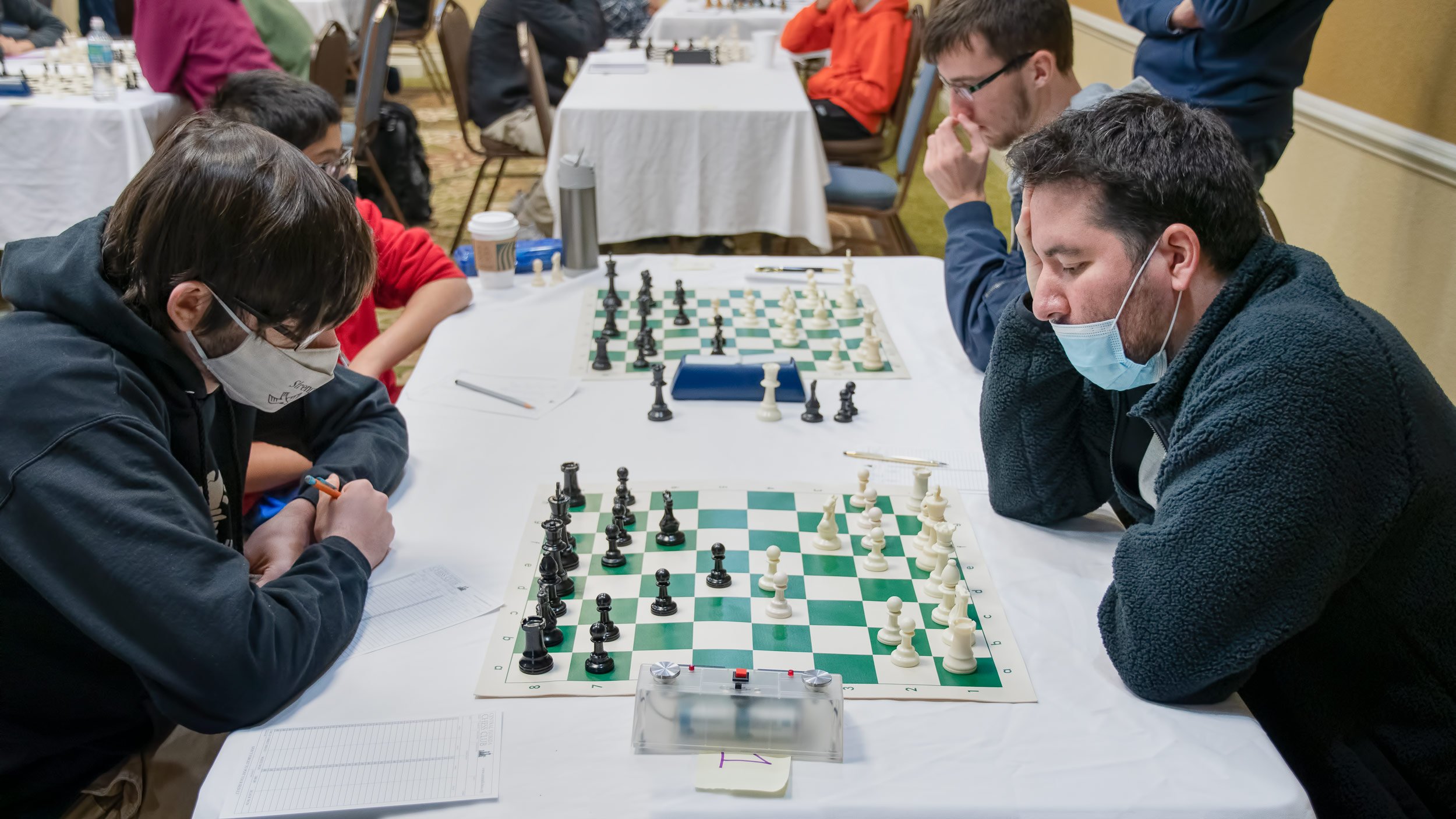 Los jugadores del VIII Floripa Chess Open 2022