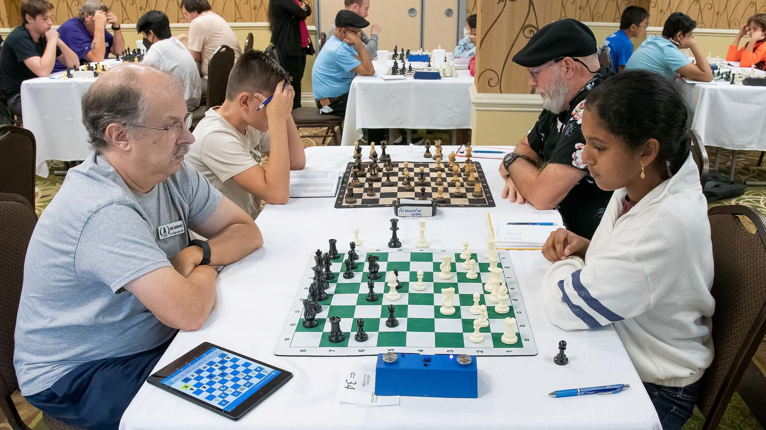 Marquette open chess tournament, Nov. 11