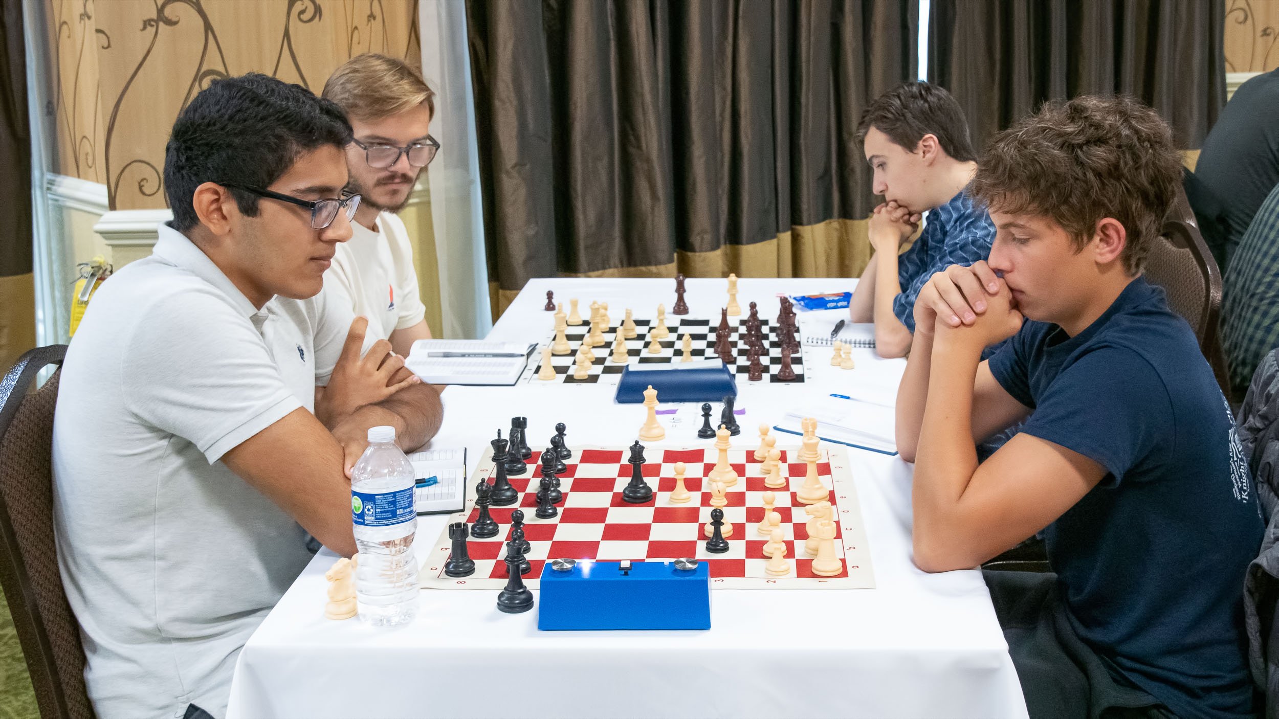 College chess clashes at U.S. Open - SparkChess