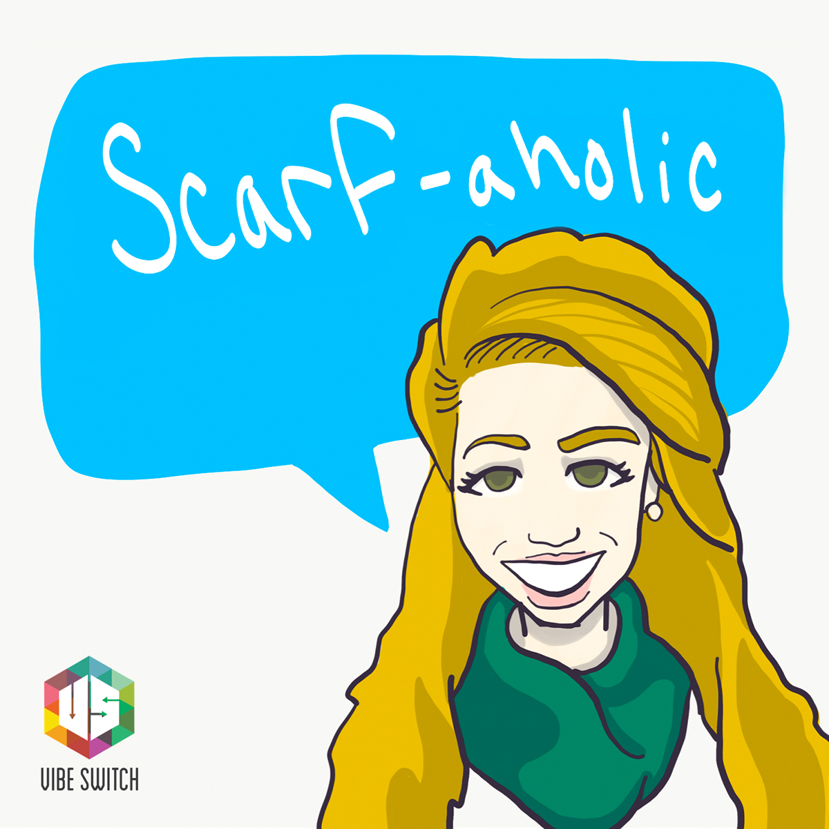 "I'm a scarf-aholic, because it's the only teacher-appropriate addiction." - Rachael