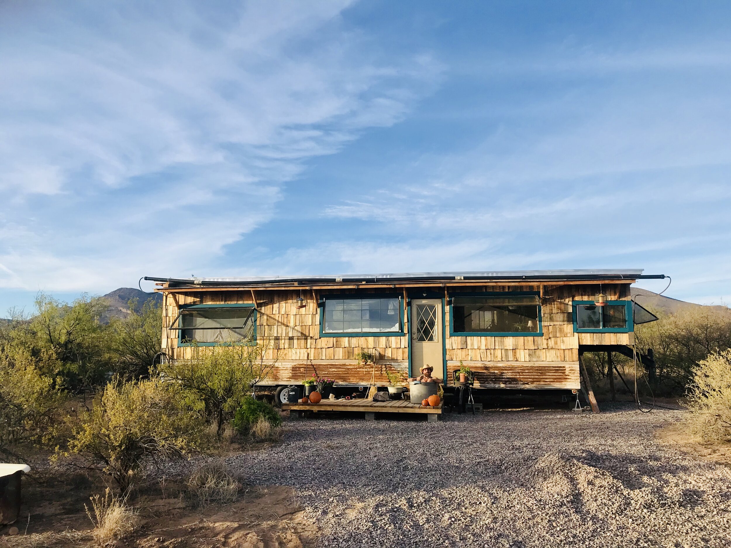 Our Tiny House in it's Final Place!