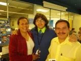 Young man (w/ parents) created CPSH Mission video