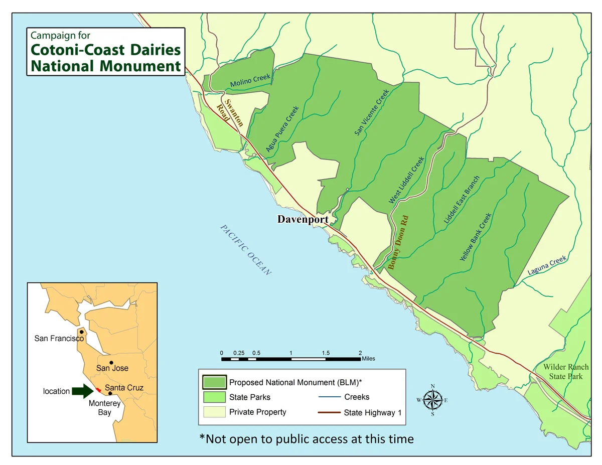 Bike Santa Cruz Endorses National Monument Campaign