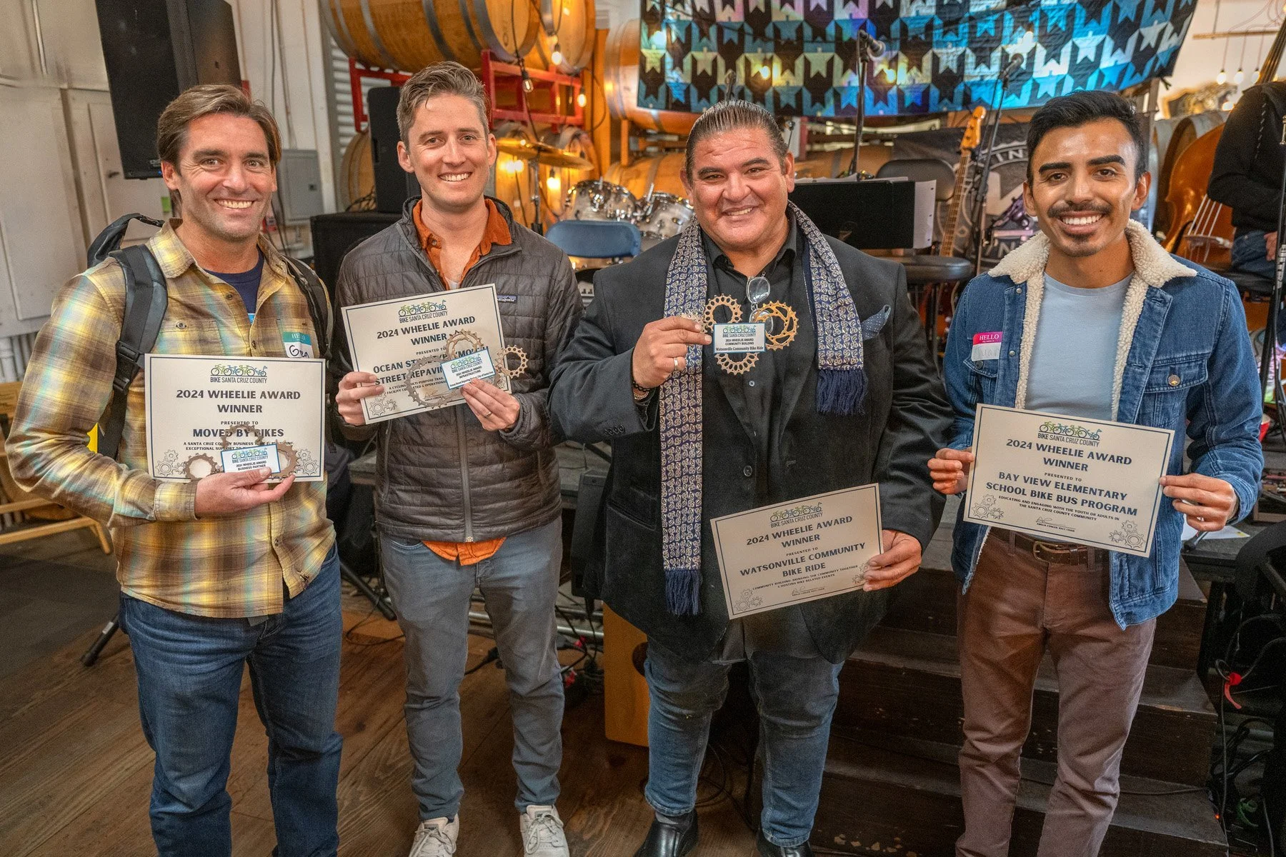 Bike Santa Cruz County Presents 2024 Wheelie Awards