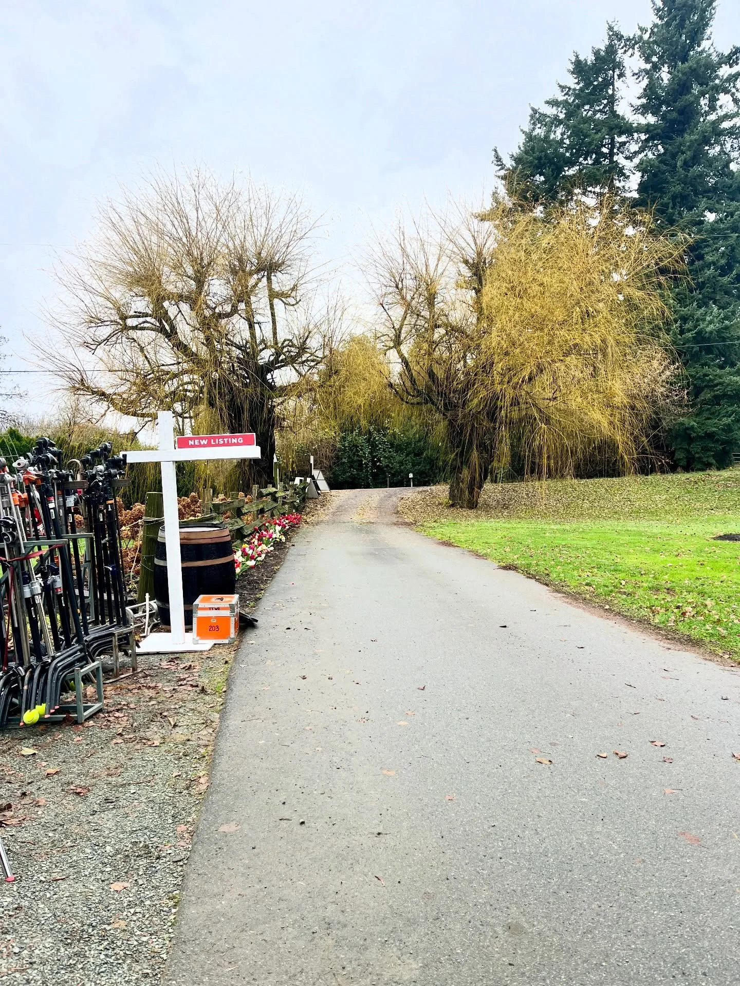 Important update! We are open today even though there is filming happening in the small store. Please use the main paved driveway and park by the red barn. You will find me beside the big store. I have apples, cider, potatoes and a variety of other s