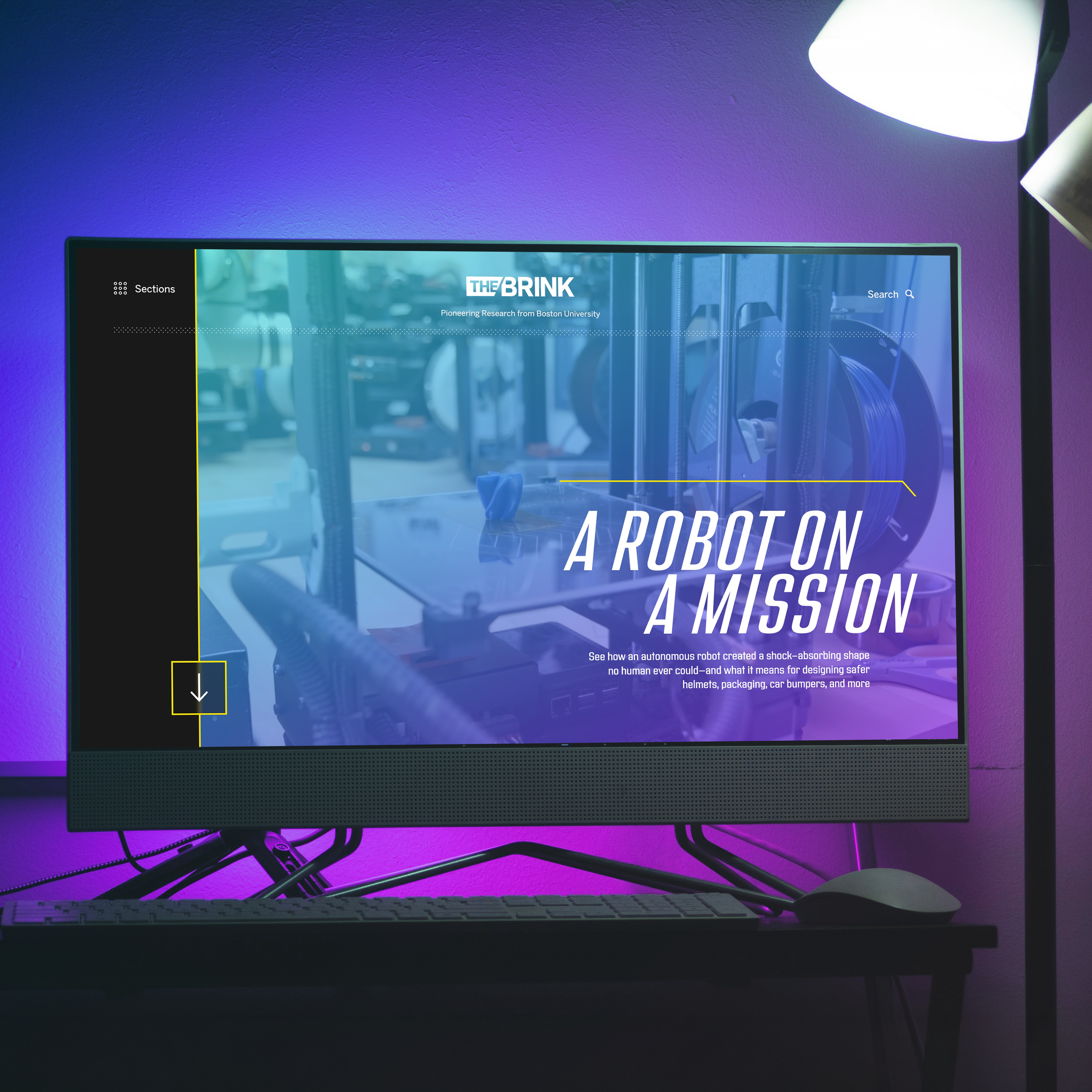 A Robot On a Mission