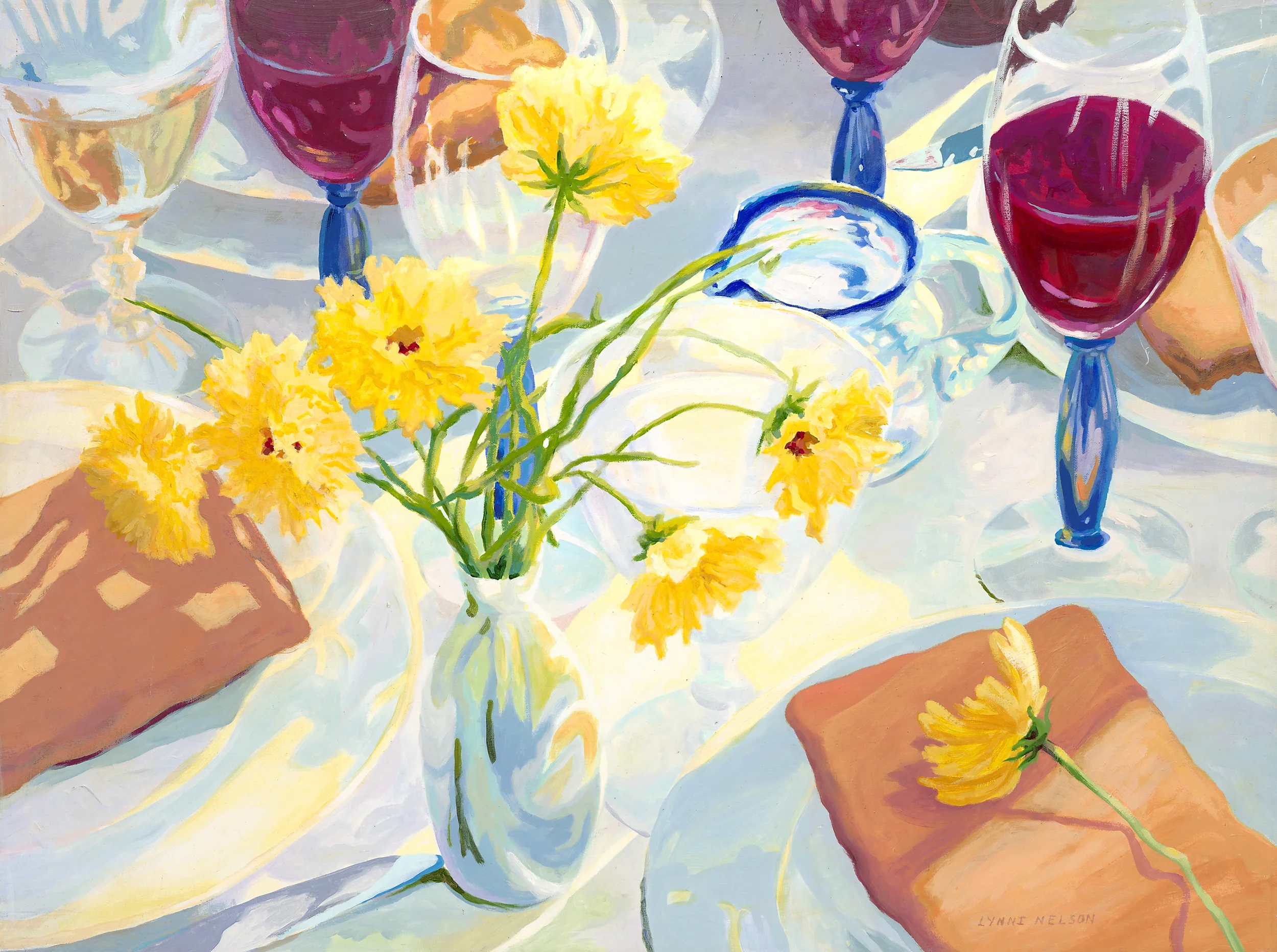 Yellow Flowers 30"x40"