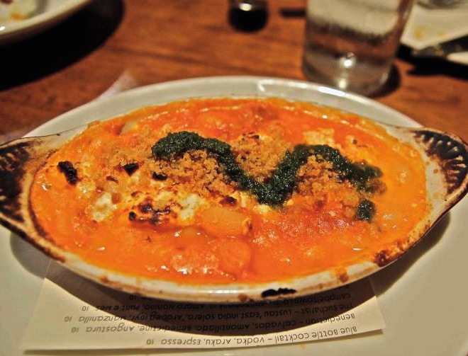 Wood Baked Butter Beans, Feta, Oregano and Breadcrumbs