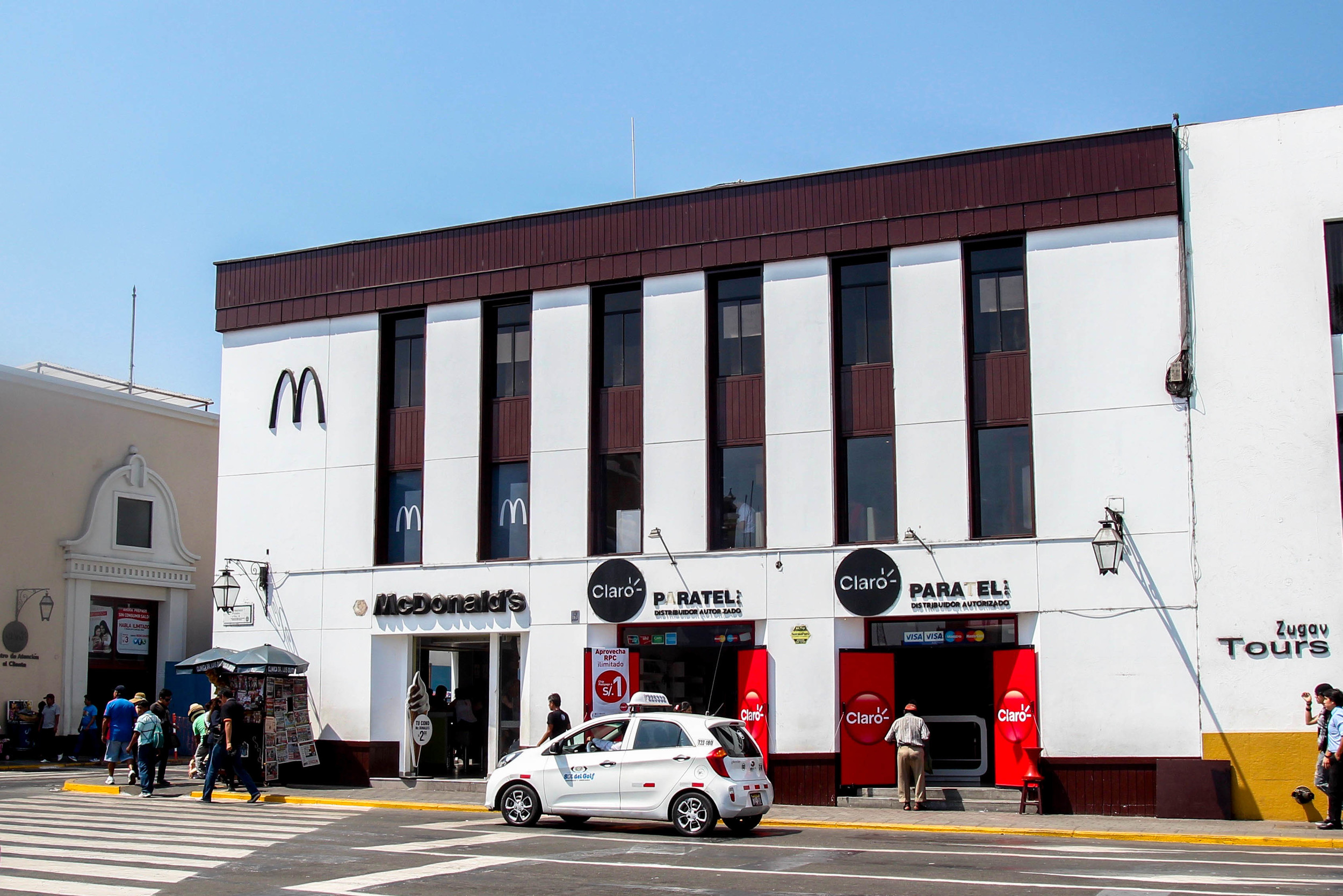 McDonald's on Trujillo's Plaza del Armas