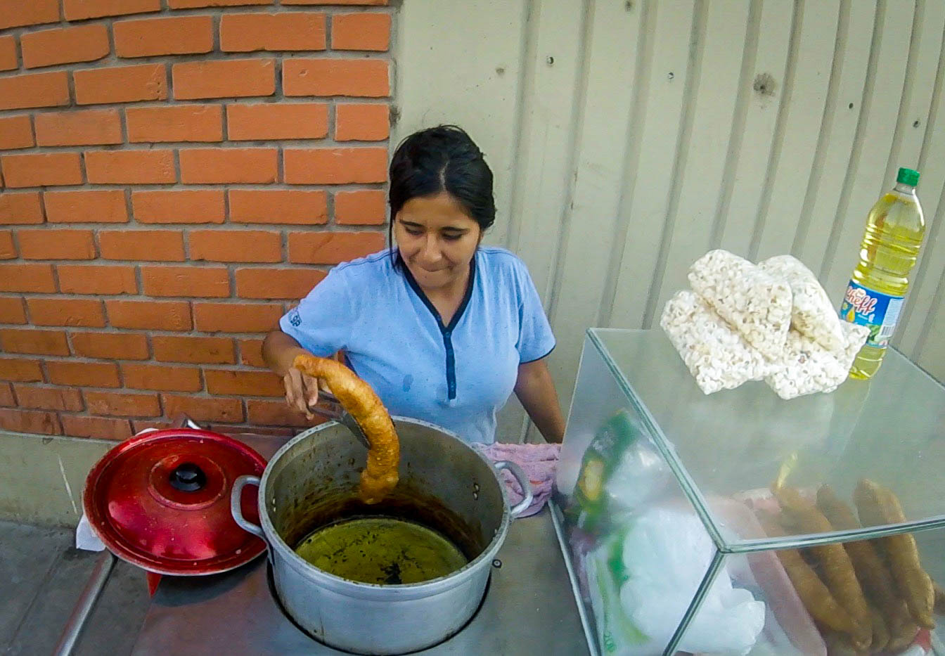 More fried dough. These vendors are everywhere in Trujillo.