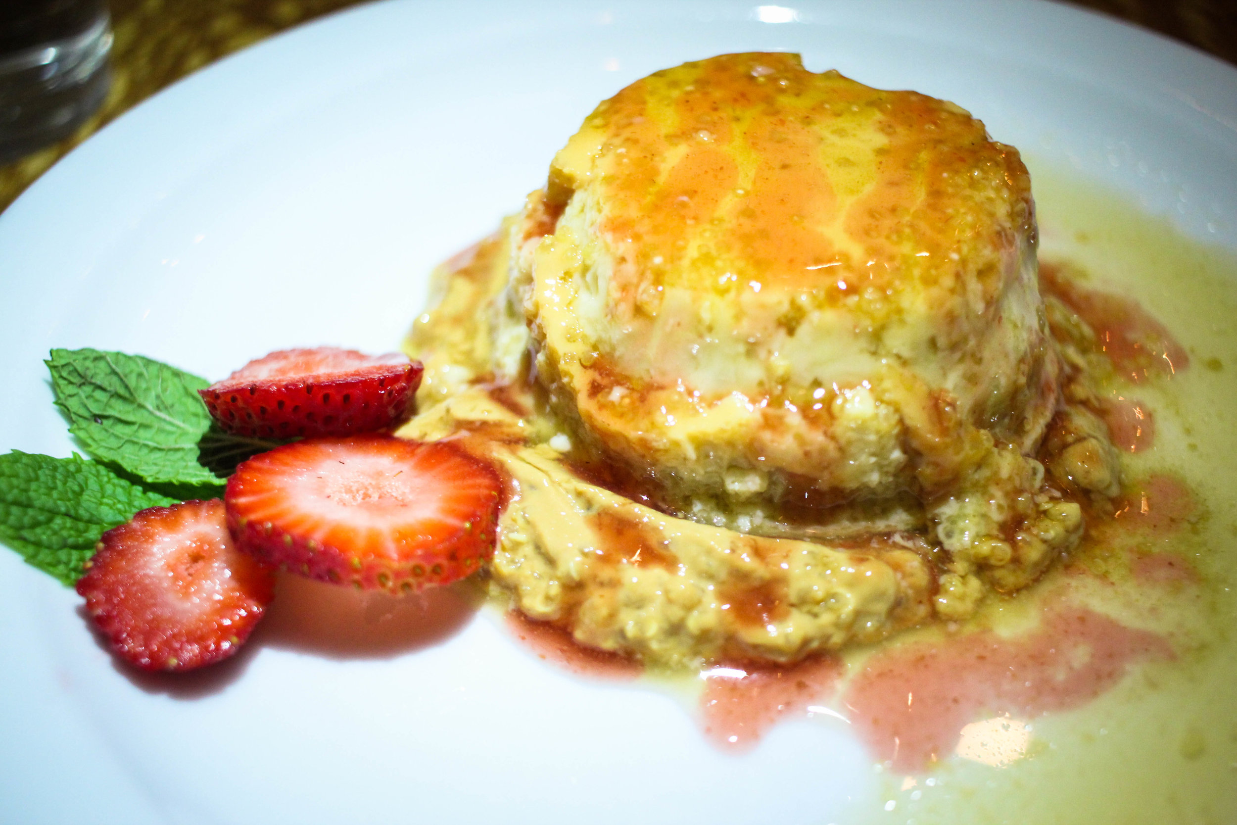Flan de Quinoa