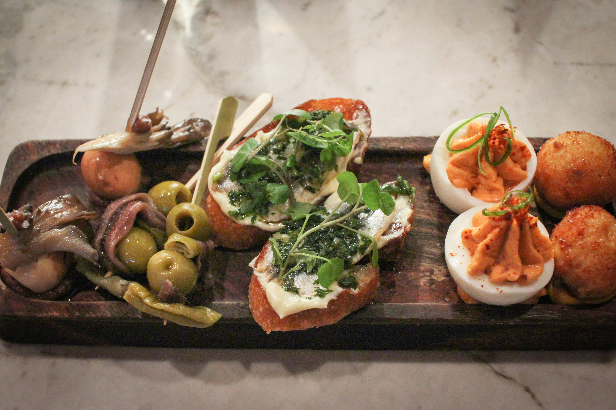 Pintxos ( Basque Inspired Bites )