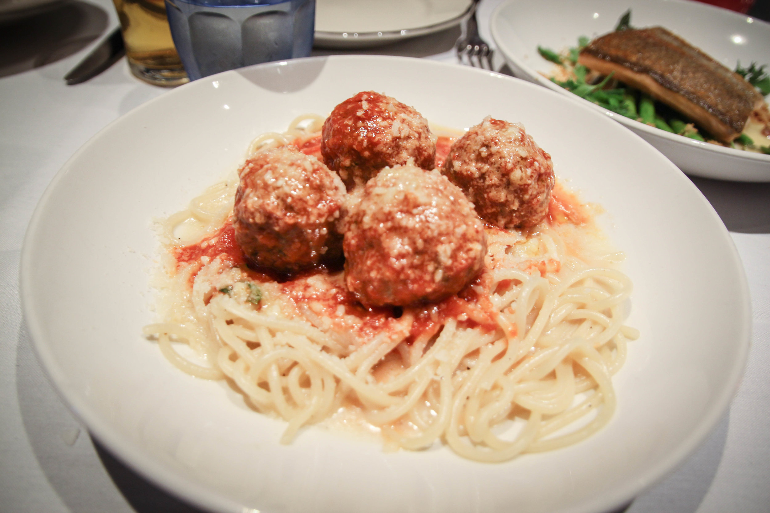 Spaghetti and Meatballs alla Marinara