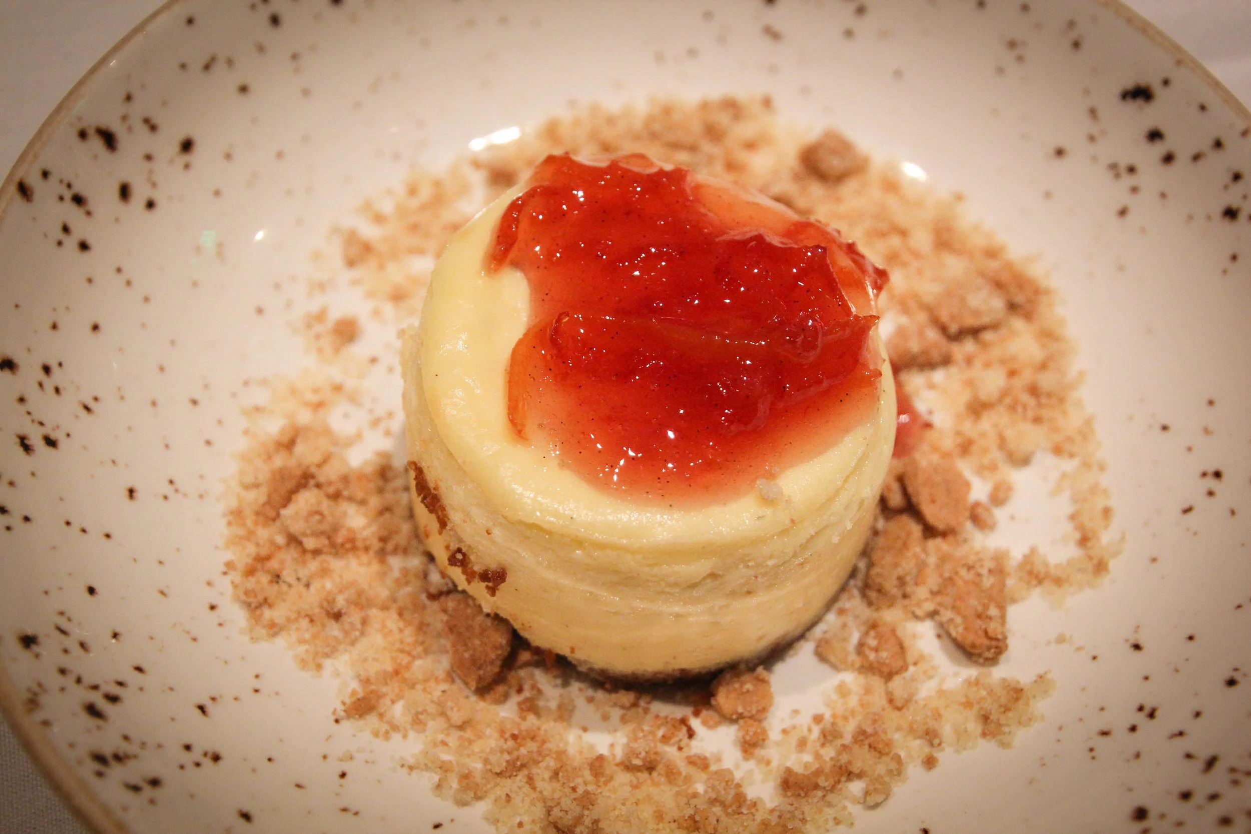 Cheesecake with Orange Marmalade 