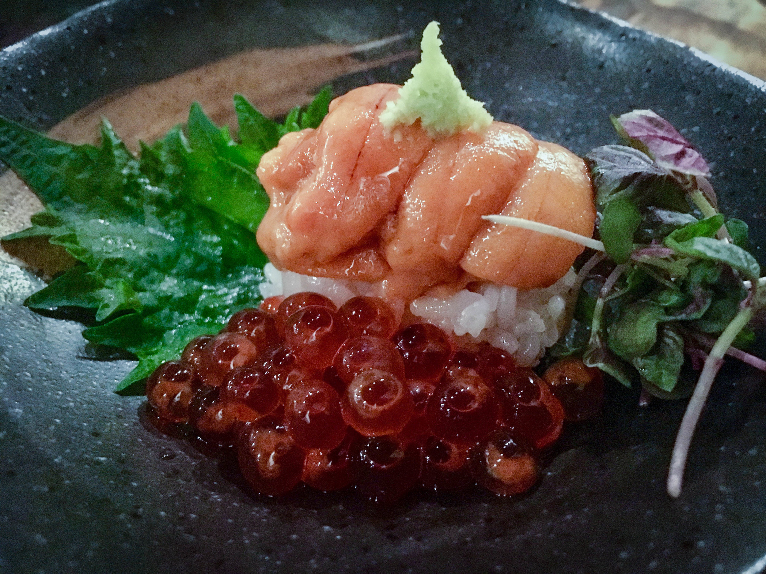 For the finale: uni and roe. This was simply insane.