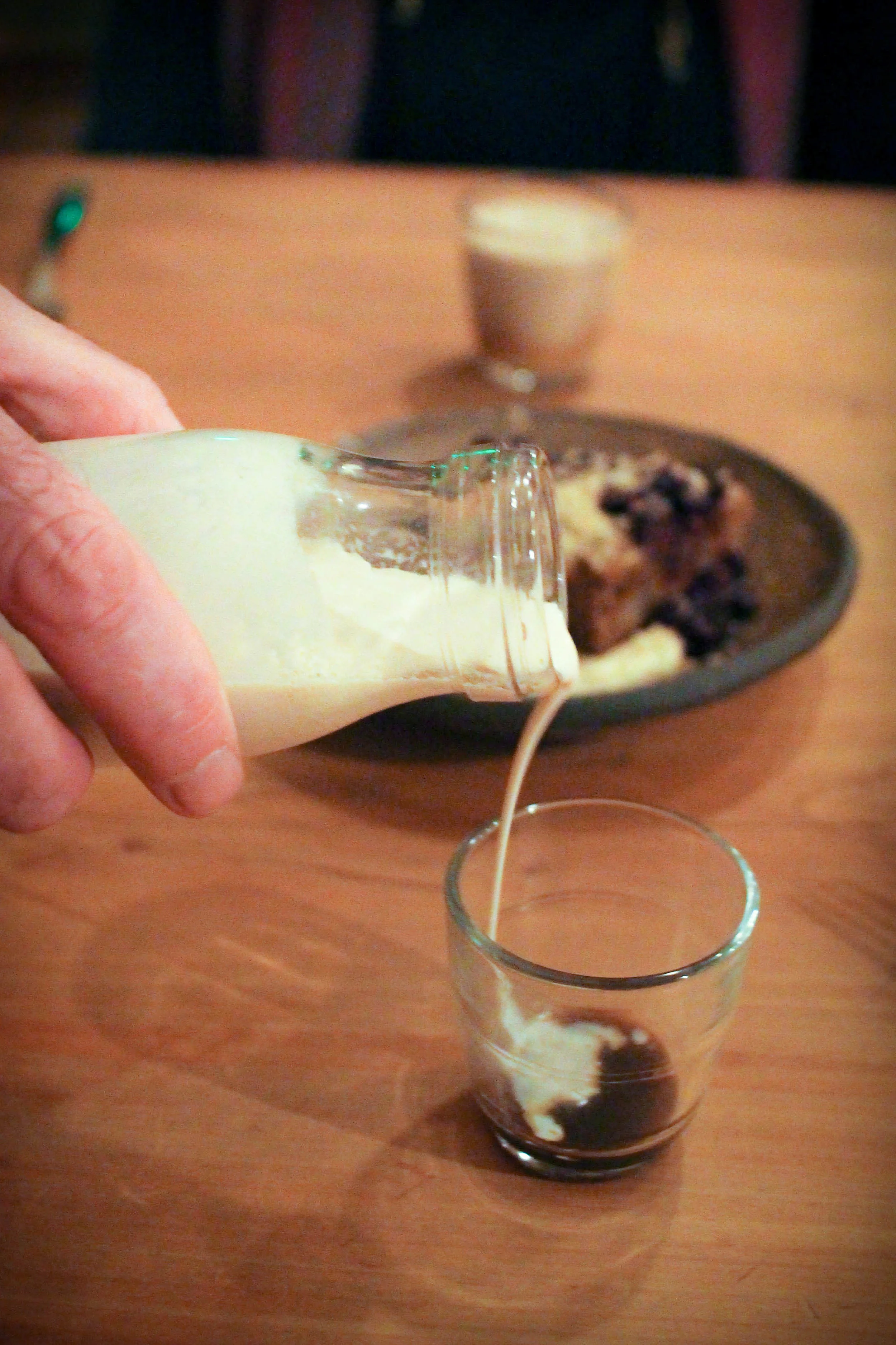 State bird peanut milk muscovado syrup