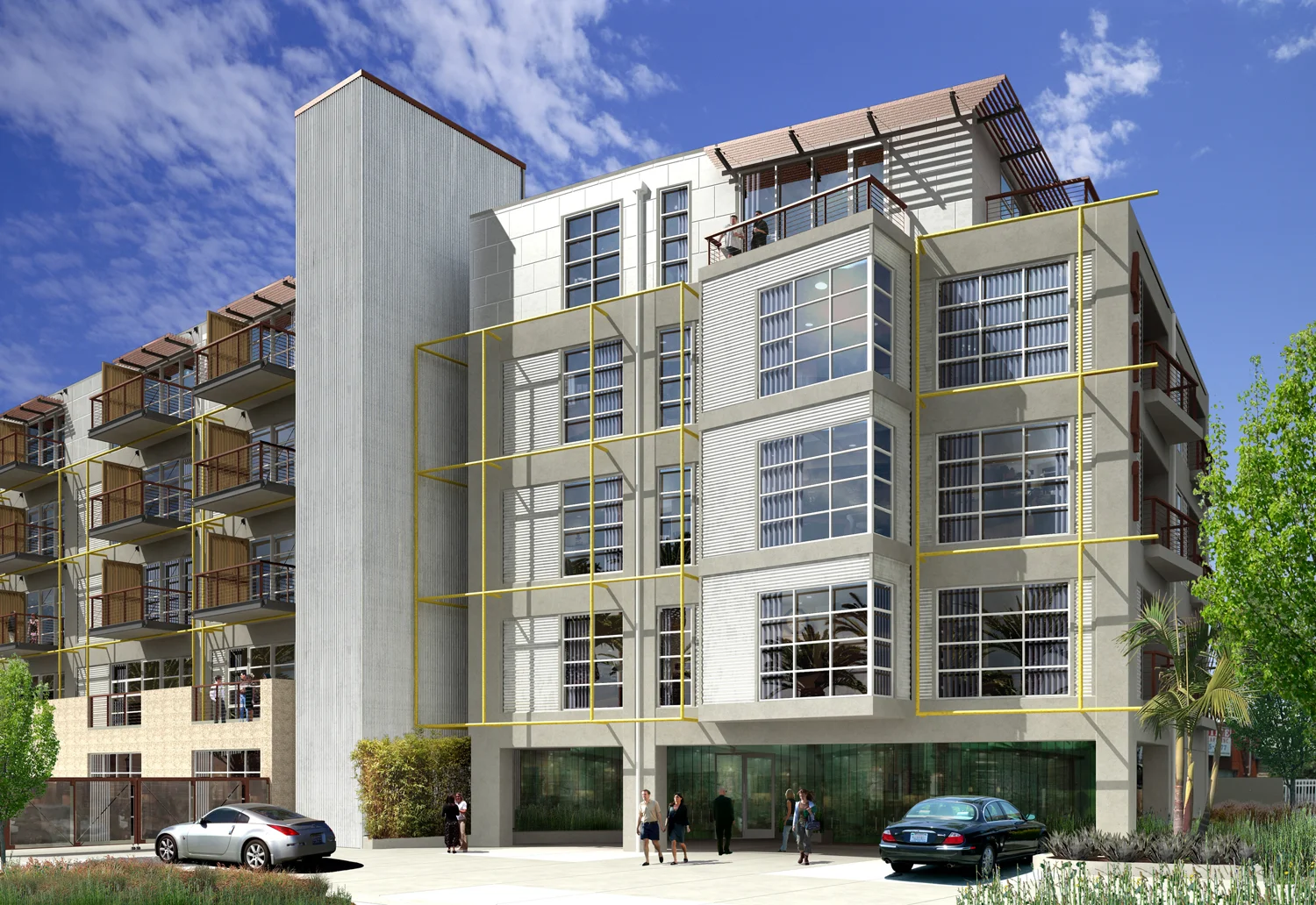 MIXED WORKS 2003 TO 2006 Working as Project Designer for Cuningham Group Los Angeles, CA // Mixed-Use and Multifamily Projects // 2003 - 2006