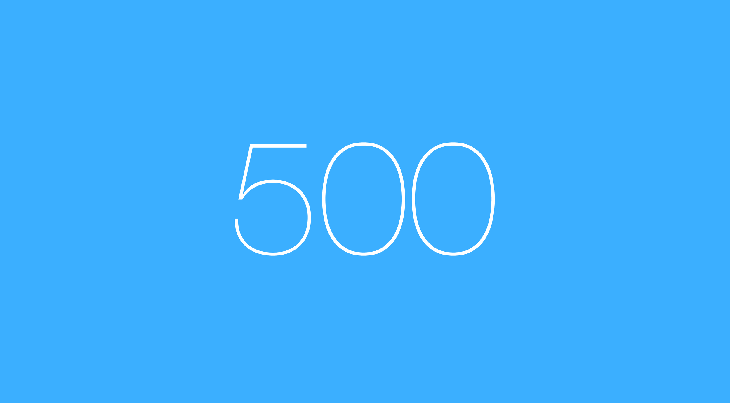 five hundred
