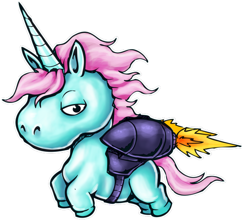 Wyrd - Jetpack Unicorn