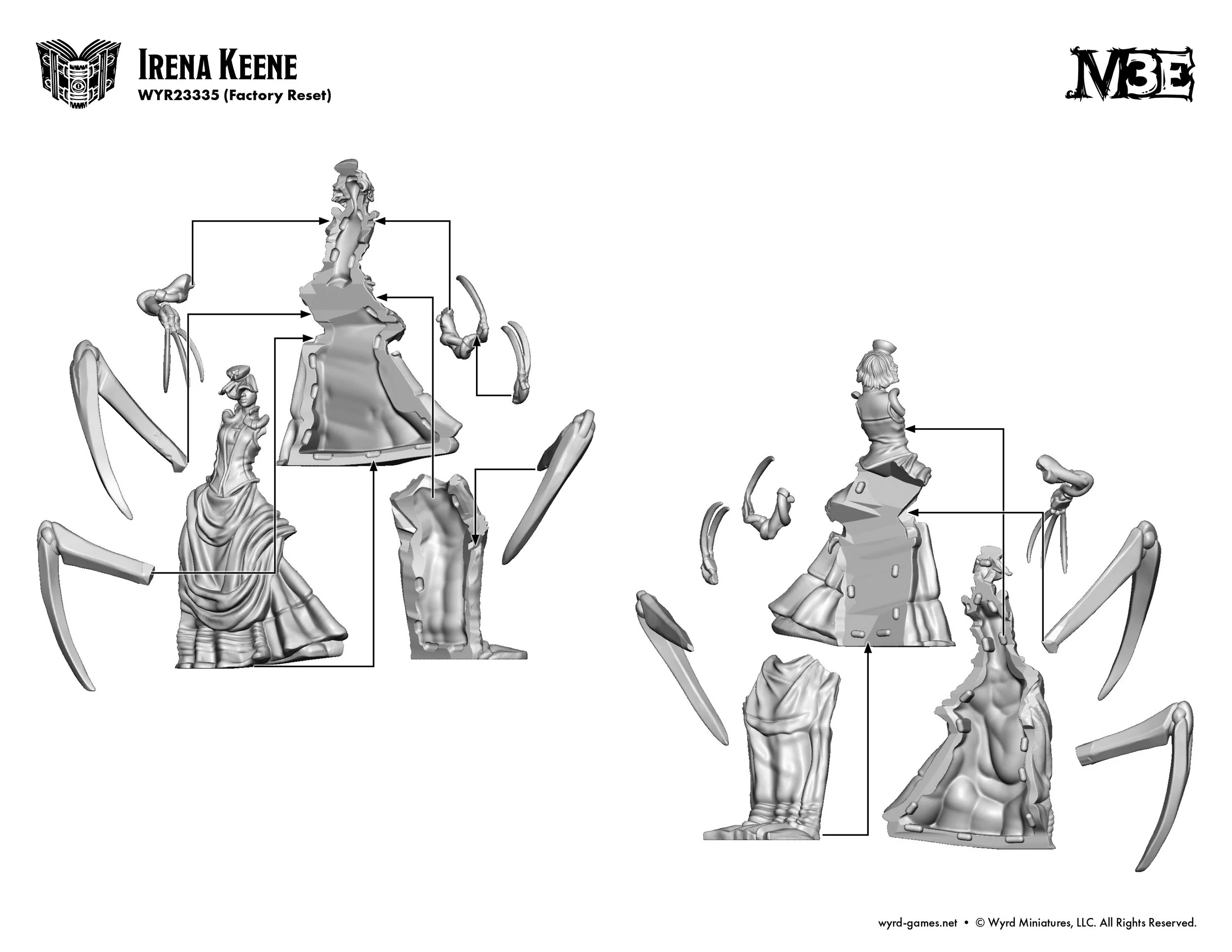 thumbnail image 2 of Wyrd Factory Reset – Malifaux 3rd Edition (Brand New, WYR23335) 2 of 6